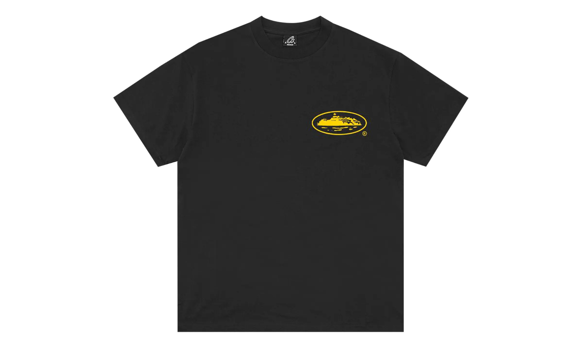 Corteiz OG Island Tee Black Yellow | OVERCEZ