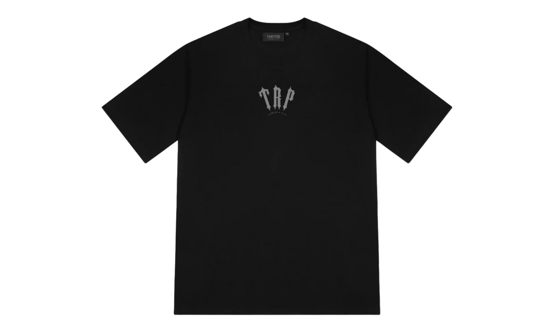 Trapstar Friends & Family Tee Black Grey