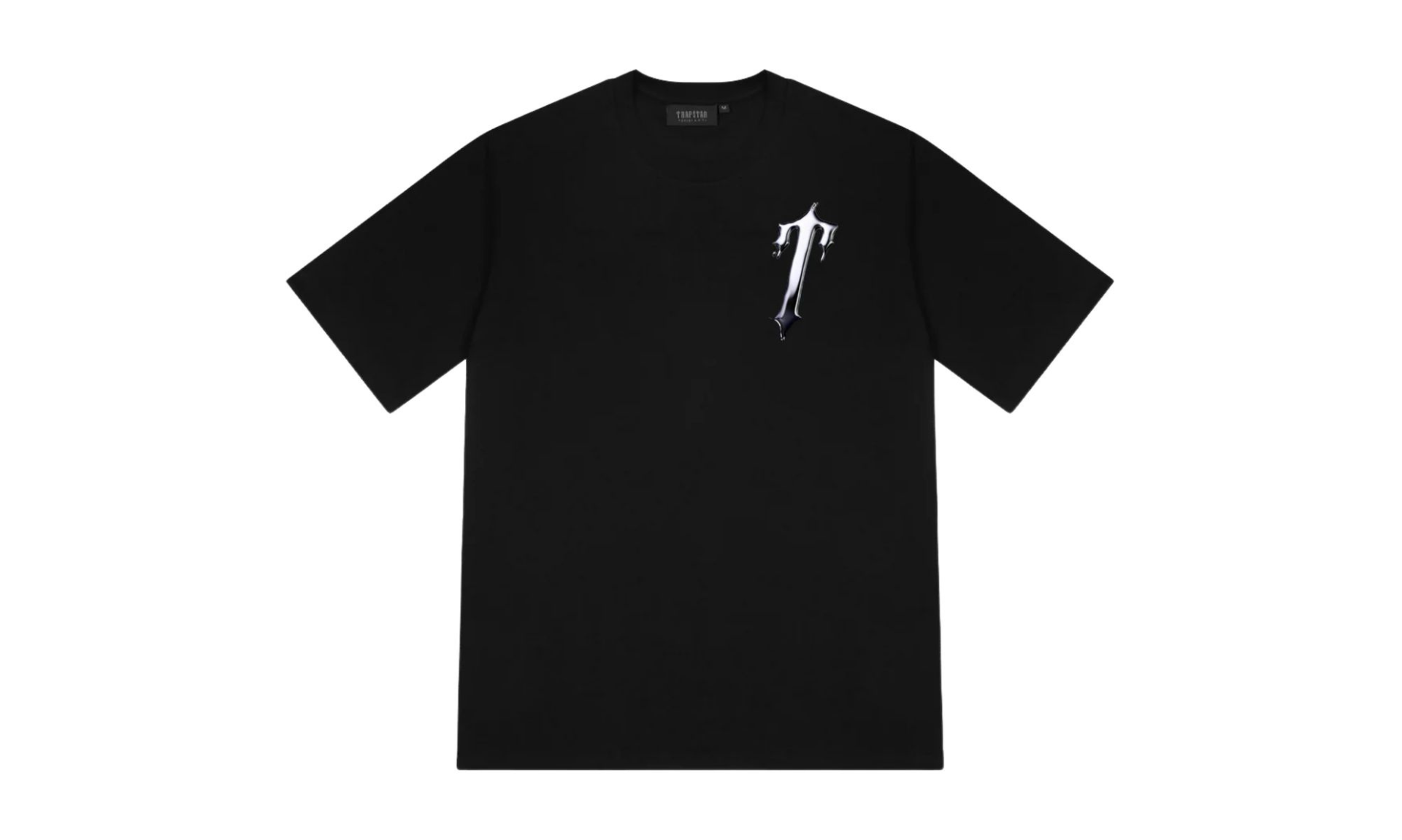 Trapstar Chrome Tee Black | OVERCEZ