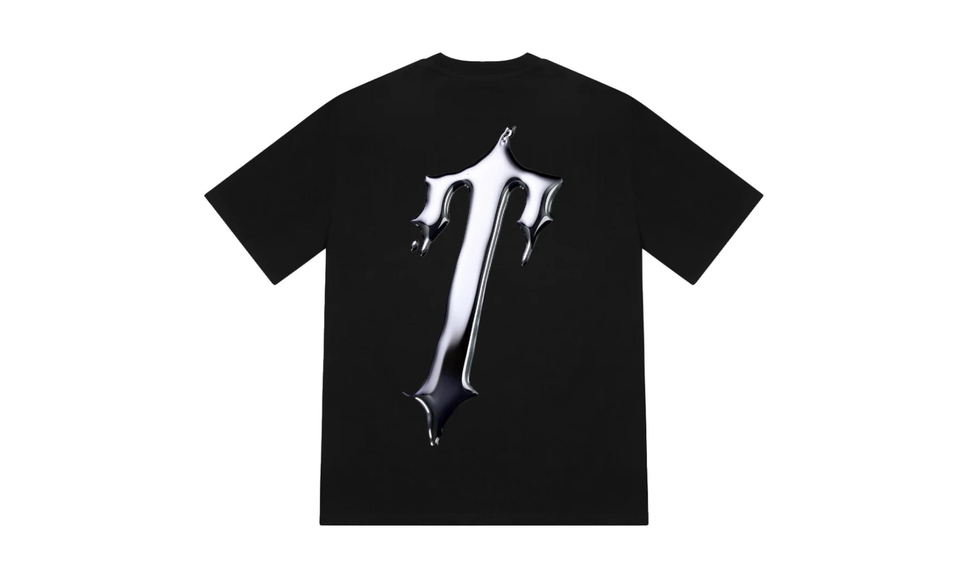 Trapstar Chrome Tee Black | OVERCEZ
