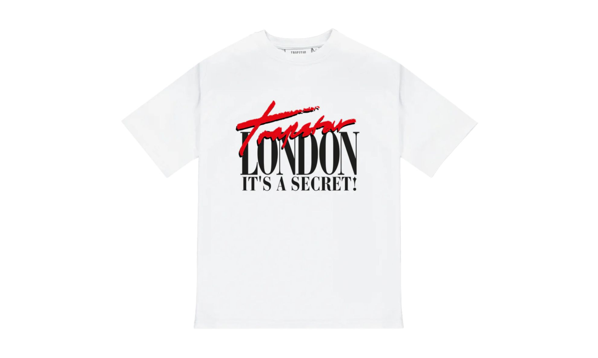 Trapstar London Tee White Red