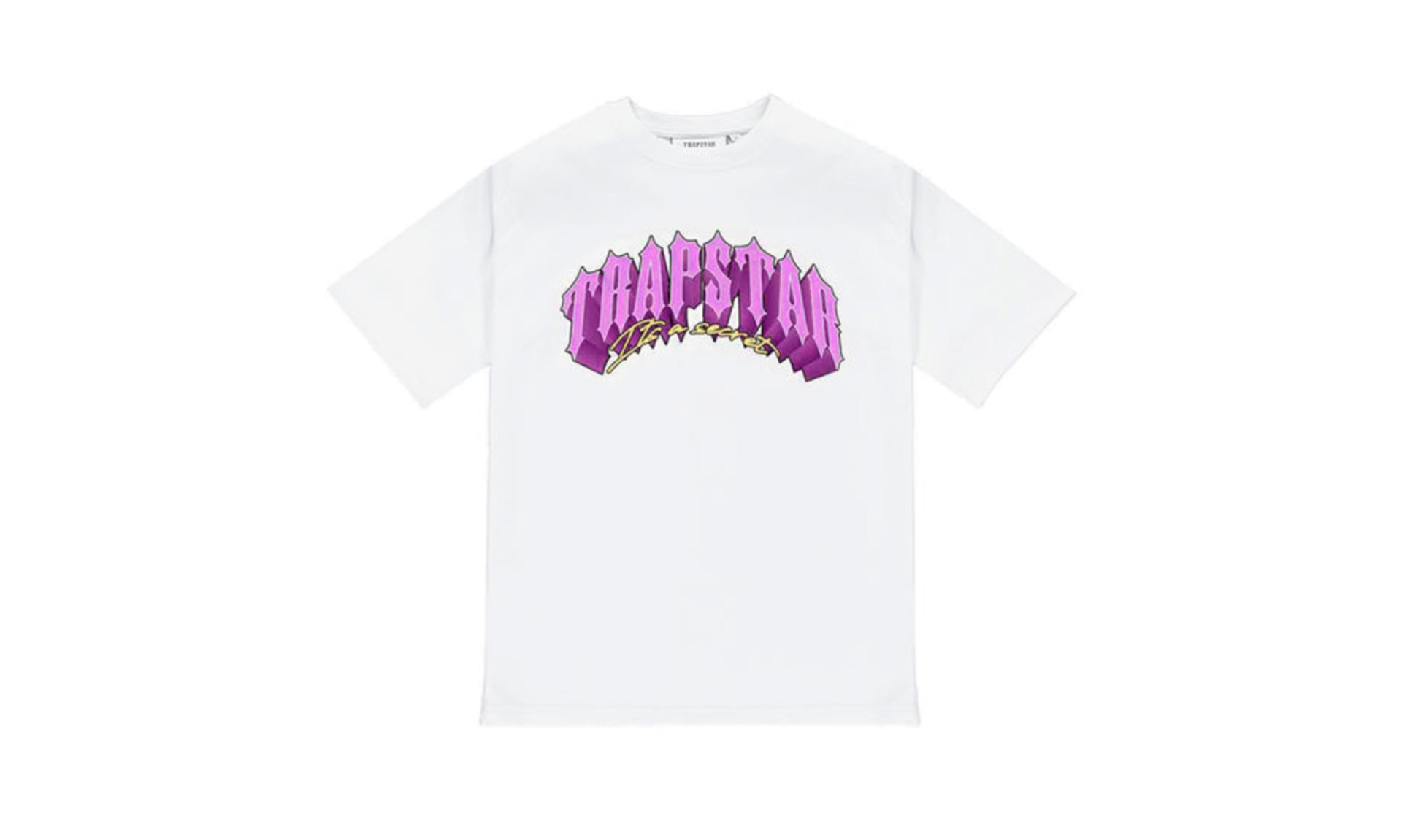 Trapstar Trap City 2.1 Tee Pink White | OVERCEZ