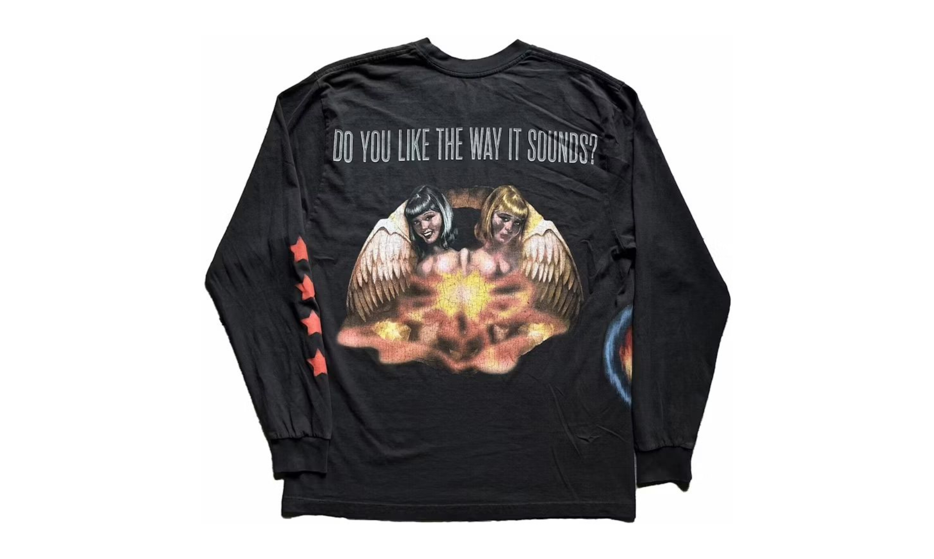 Travis Scott Utopia Circus Maximus 2023 Tour L/S Tee Black