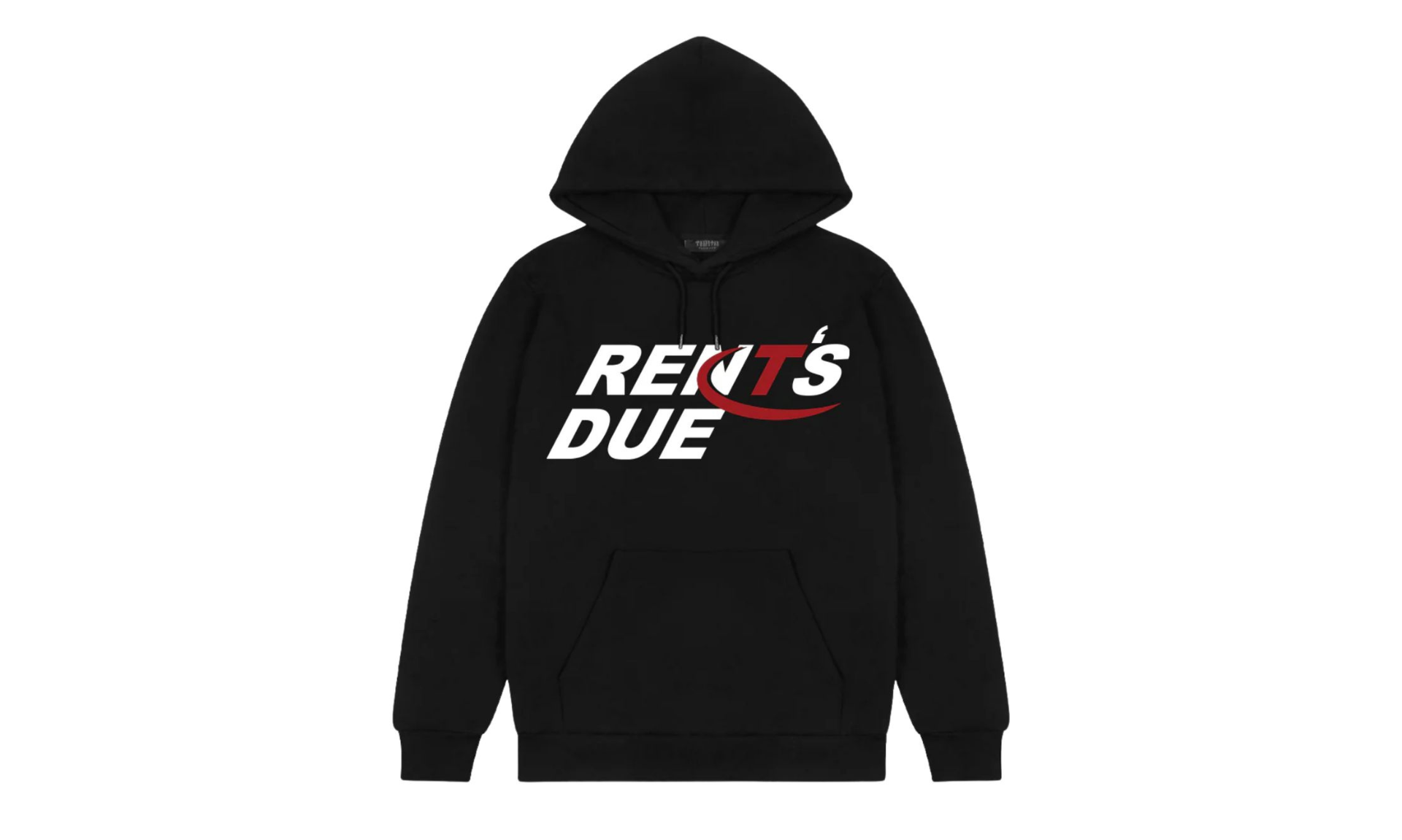 Trapstar x Nemzzz Rent's Due Hoodie Black