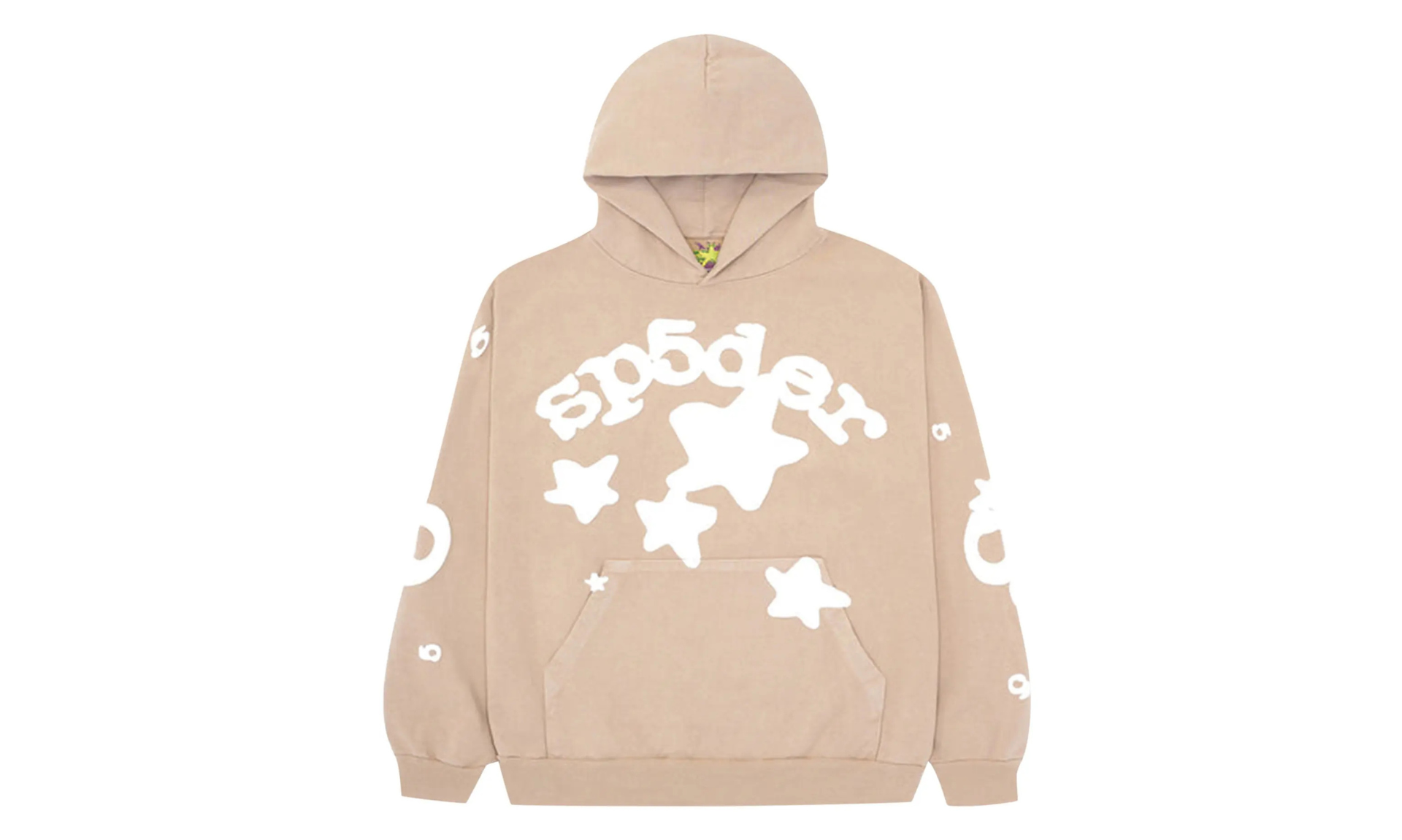 Sp5der Beluga Hoodie Sand
