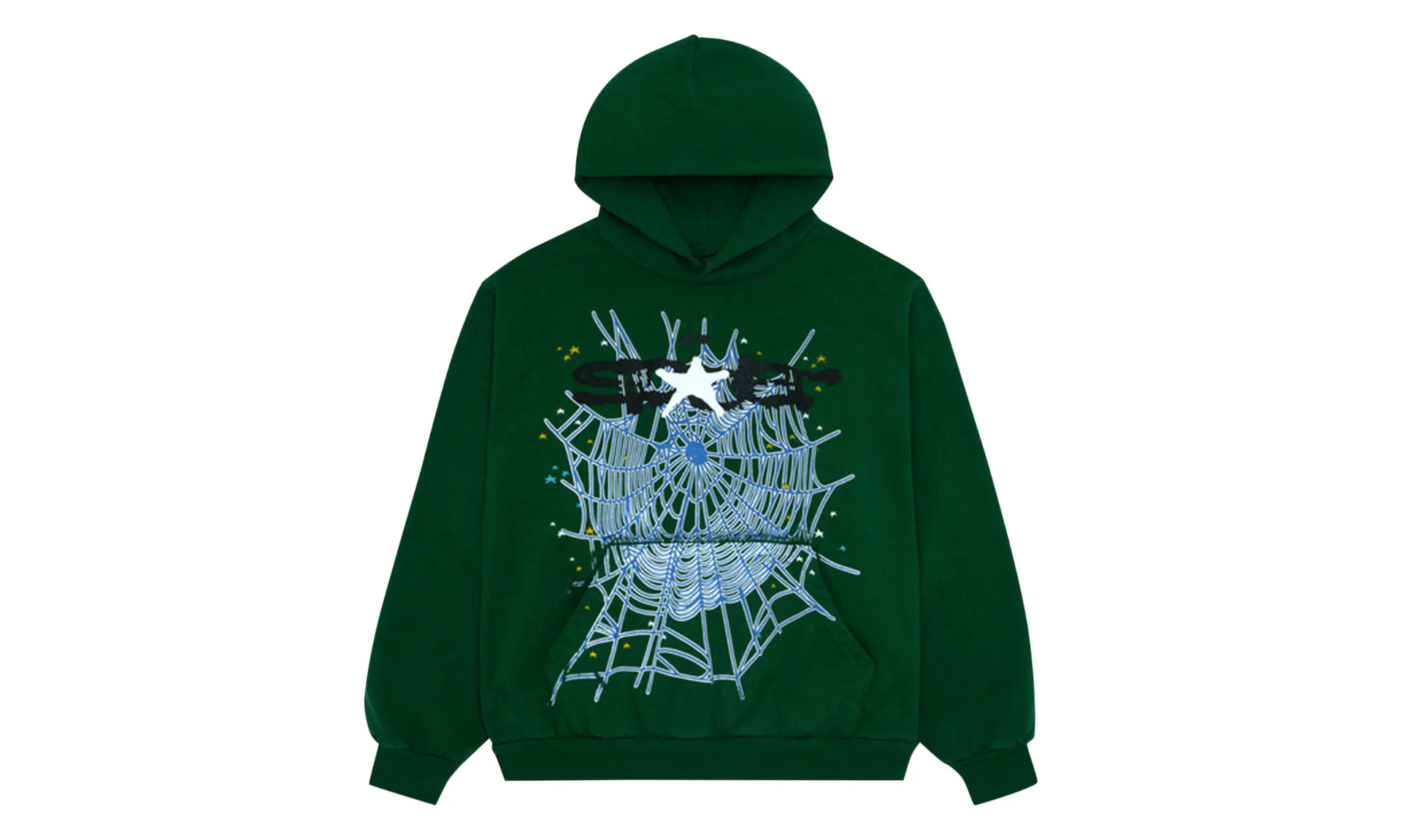 Sp5der Web Hoodie Hunter Green