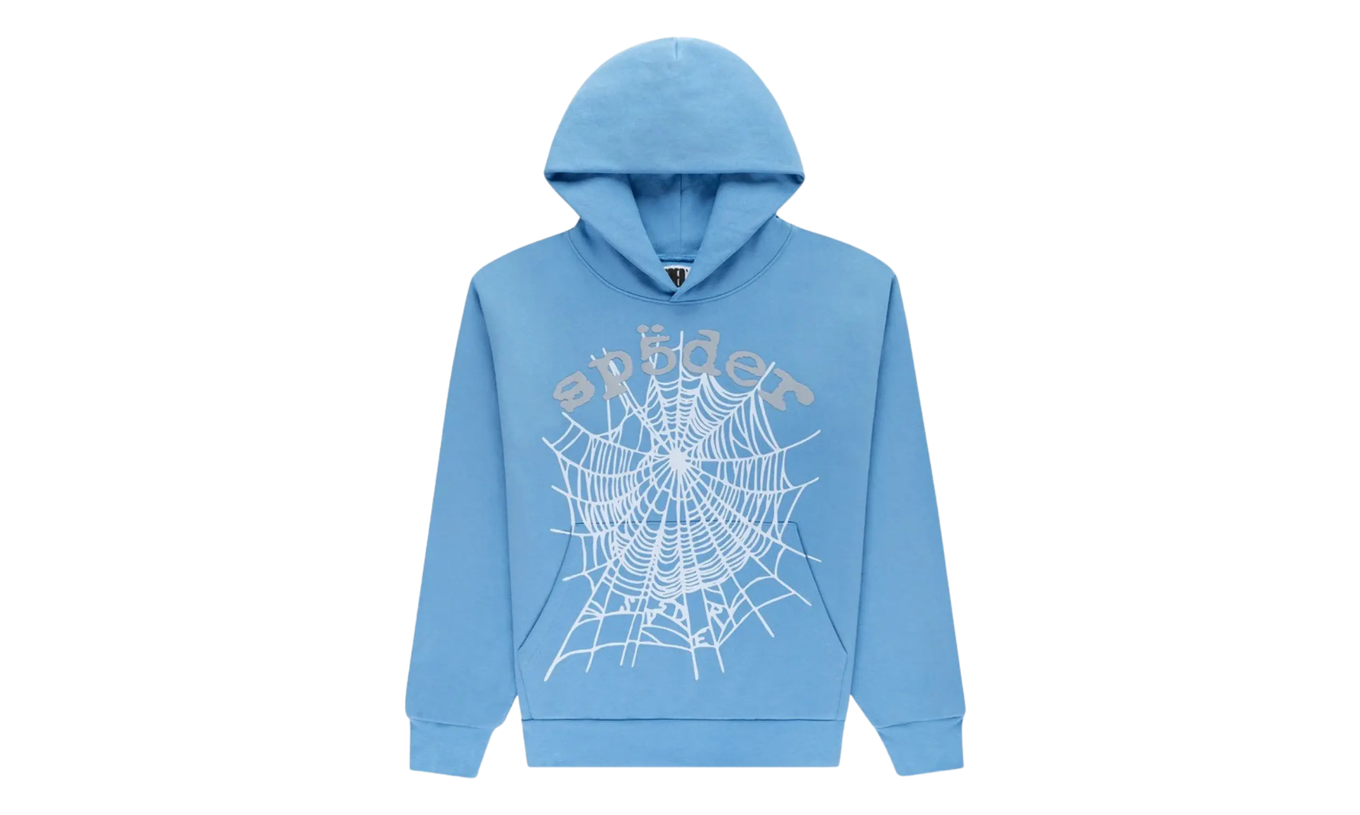 Sp5der OG Web V2 Hoodie Dusty Blue