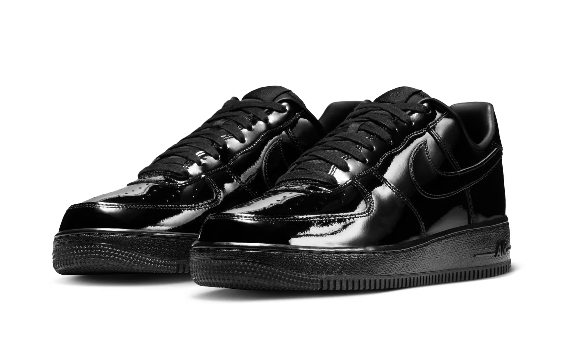 Nike Air Force 1 Low '07 Premium Black Patent