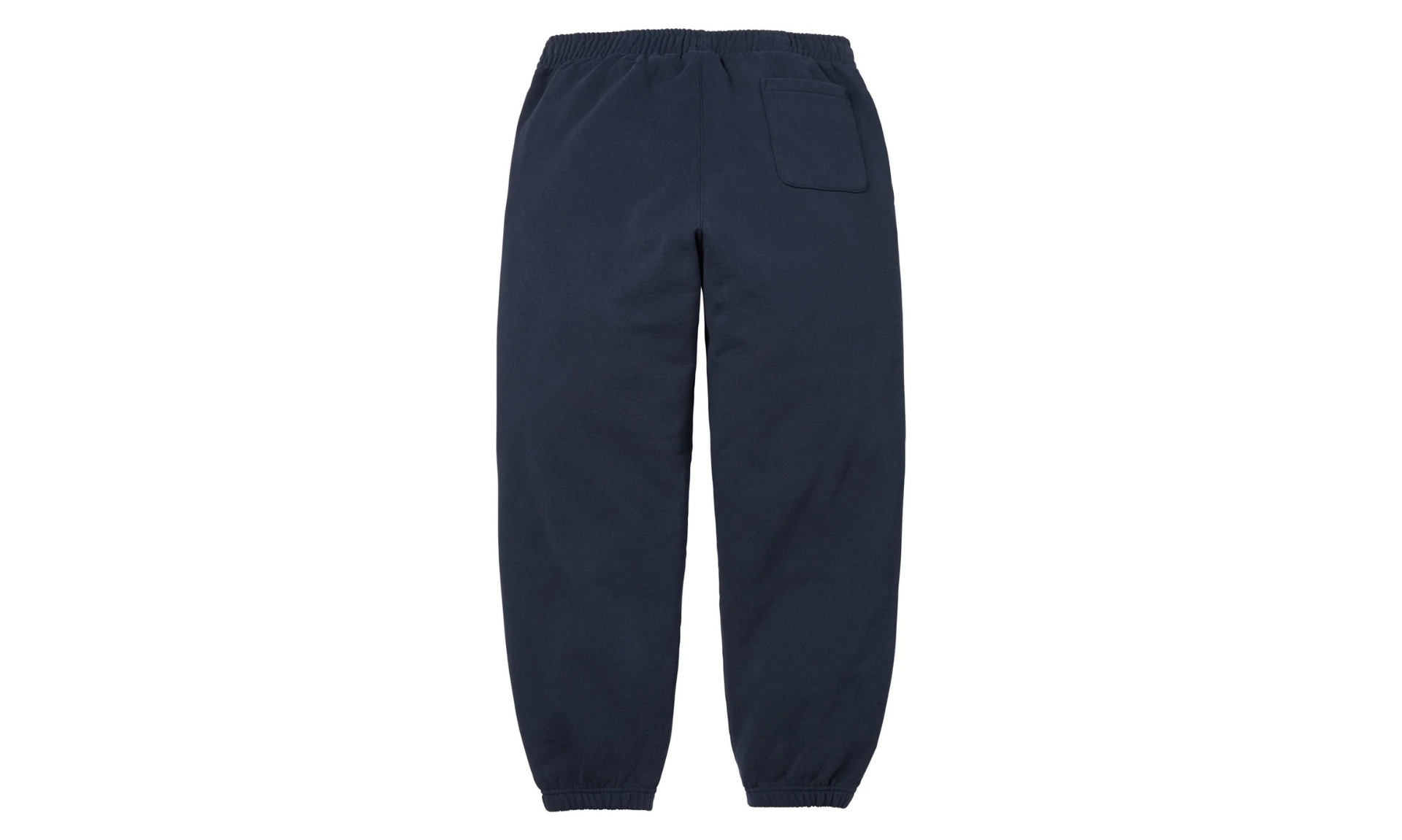 Supreme Satin Applique Sweatpant Navy | OVERCEZ