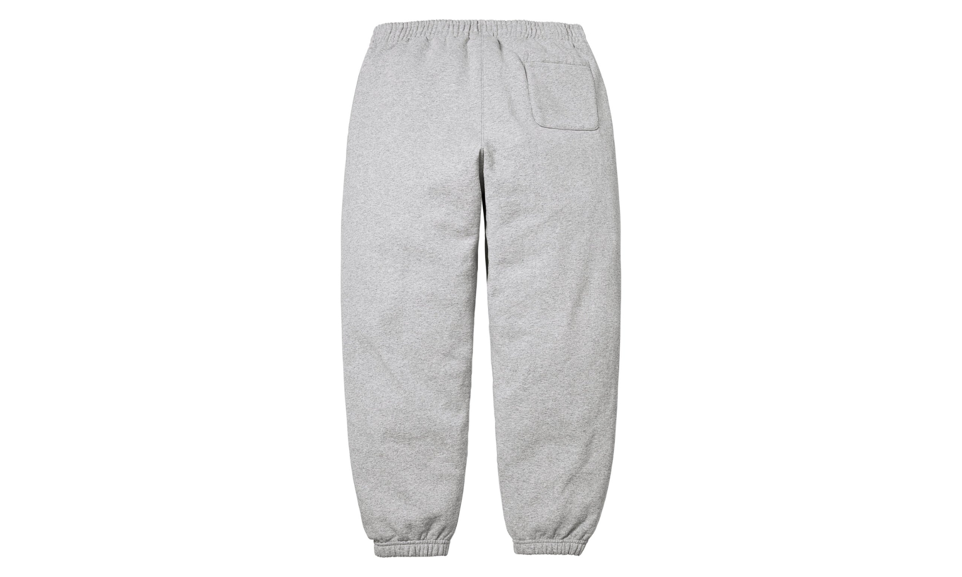 Supreme Satin Applique Sweatpant Heather Grey