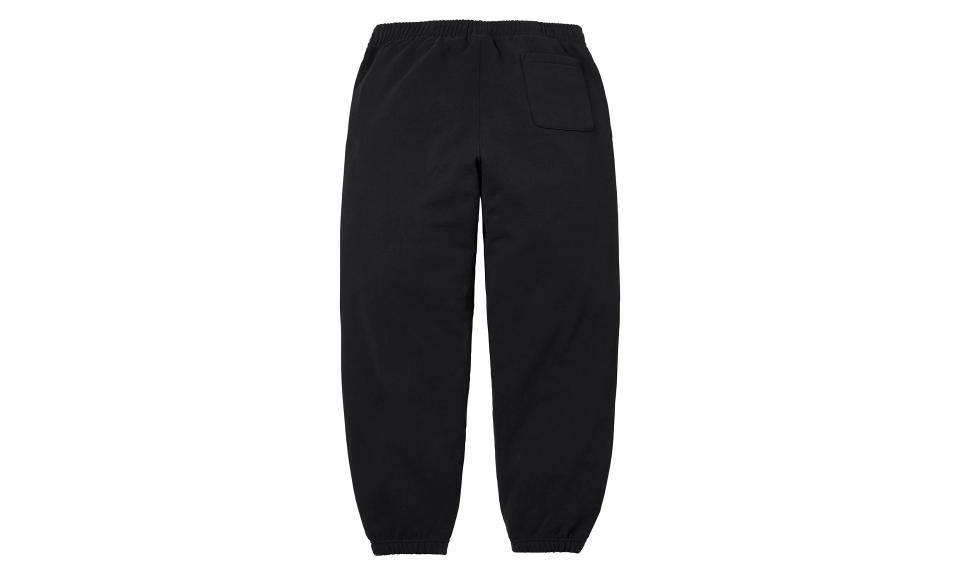 Supreme Satin Applique Sweatpant Black