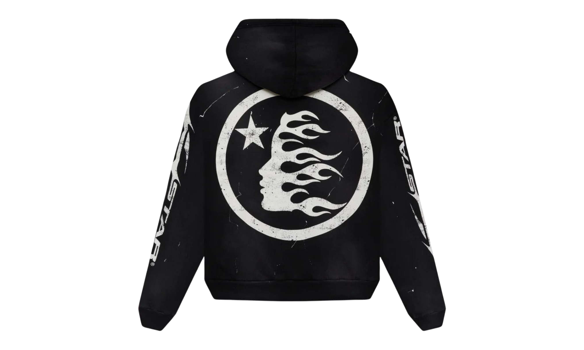 Hellstar HStar Hoodie Black | OVERCEZ