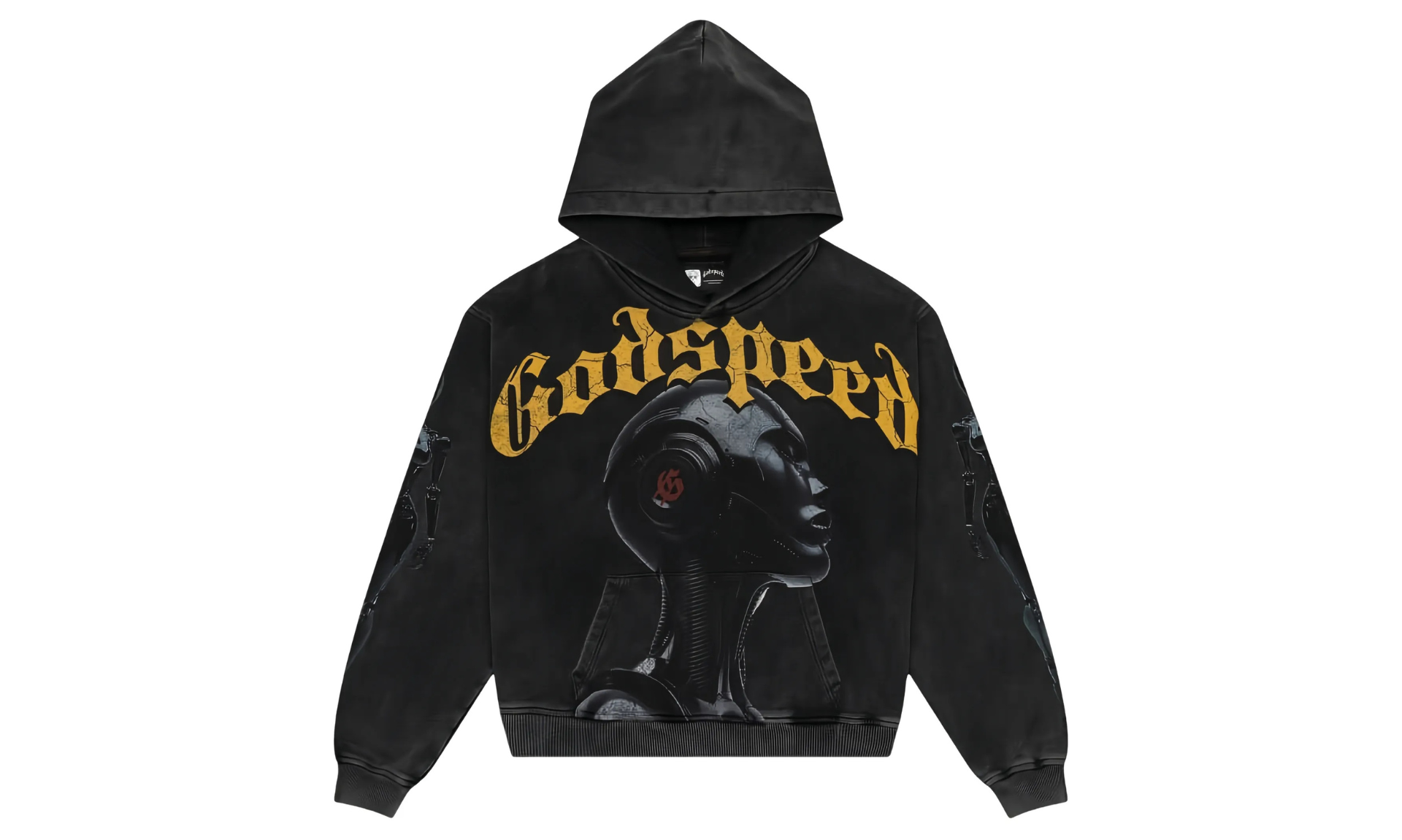Godspeed Alexa Hoodie Washed Black