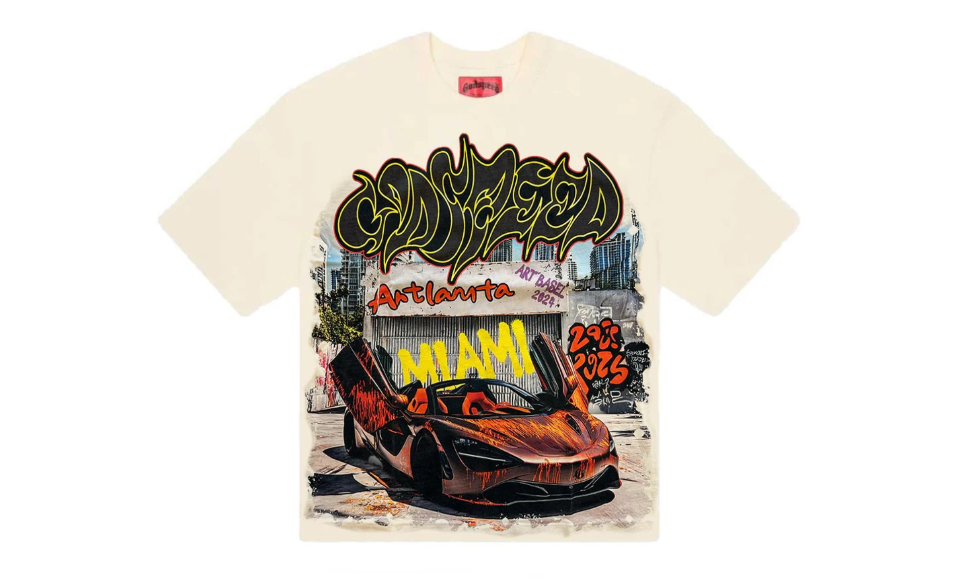 Godspeed Miami Artlanta T-Shirt White