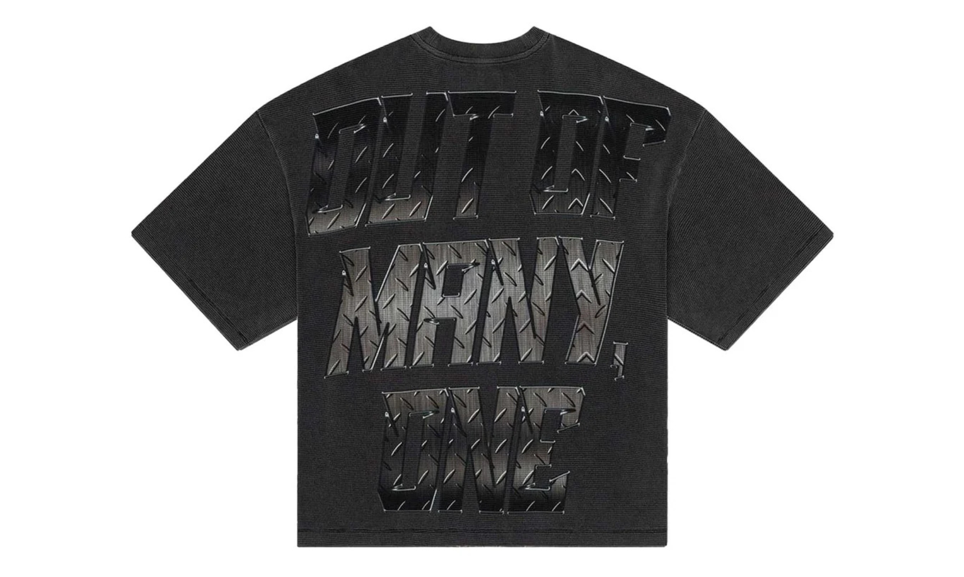 Godspeed Under Construction Thermal Tee Washed Black | OVERCEZ