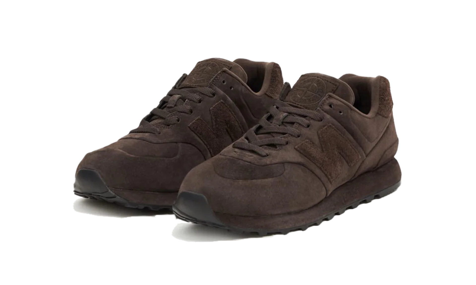 New Balance 574 Legacy Stone Island Ghost Dark Brown