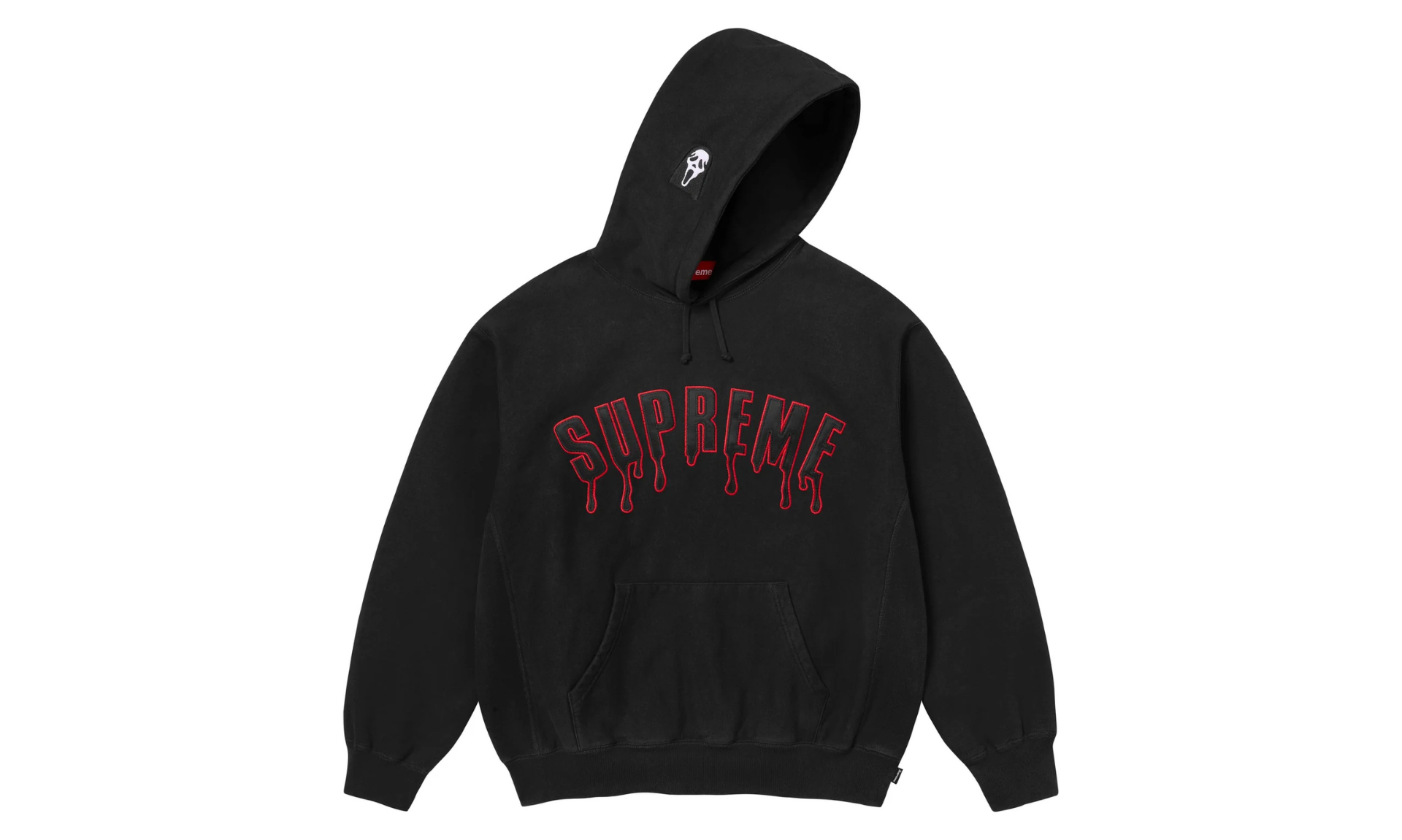 Supreme Ghostface Arc Hooded Sweatshirt Black