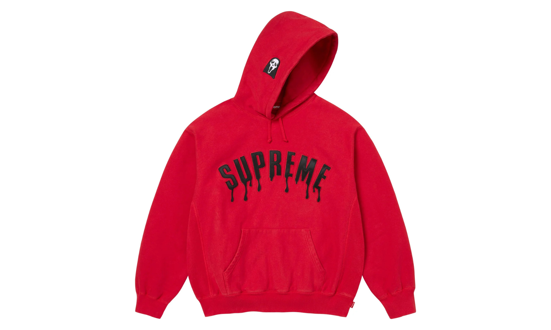 Supreme Ghostface Arc Hooded Sweatshirt Red