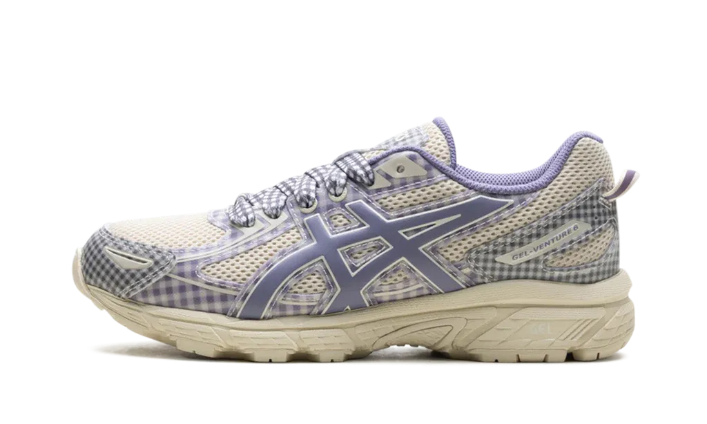 ASICS Gel-Venture 6 Story mfg. Vanilla Violet Quartz Gingham