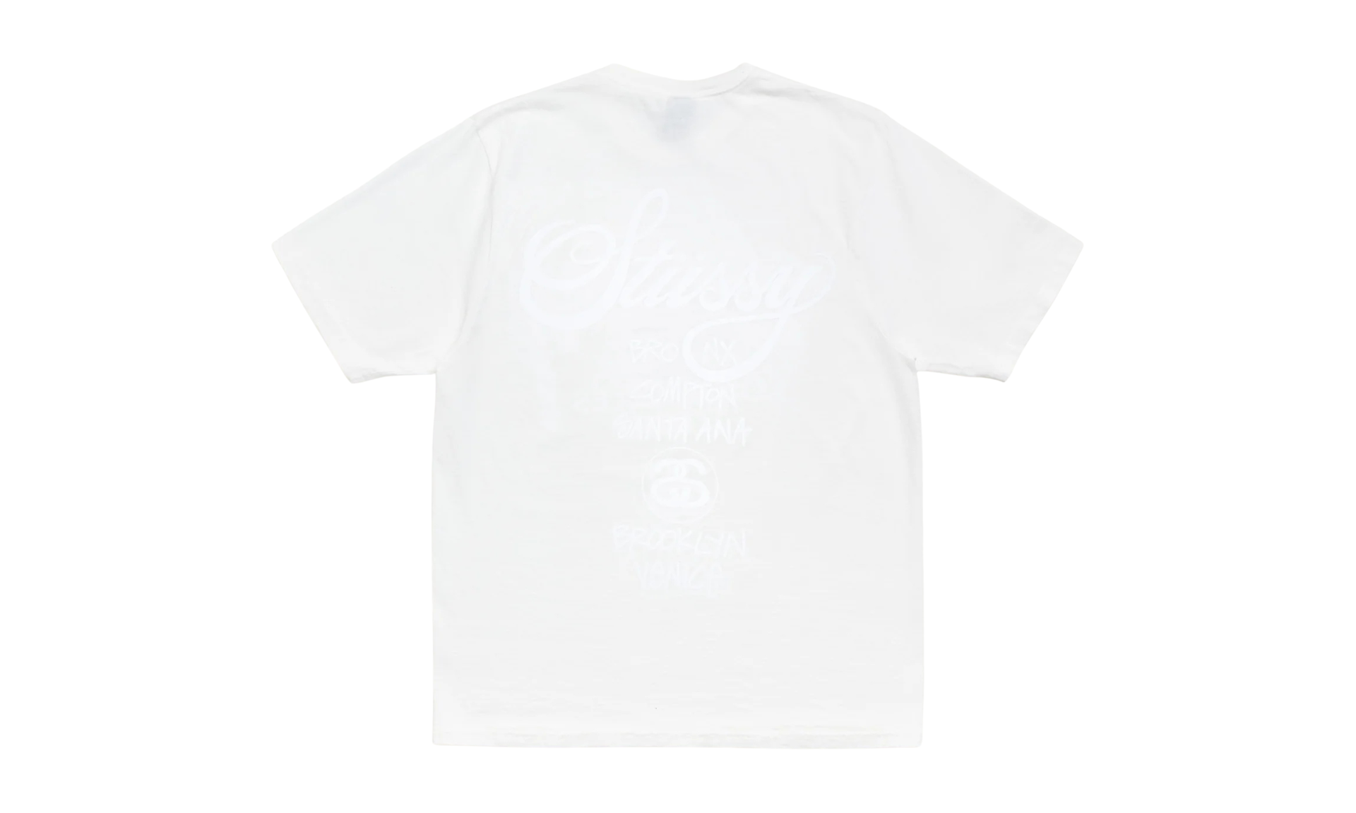 Stussy World Tour Tee Pigment Dyed Natural