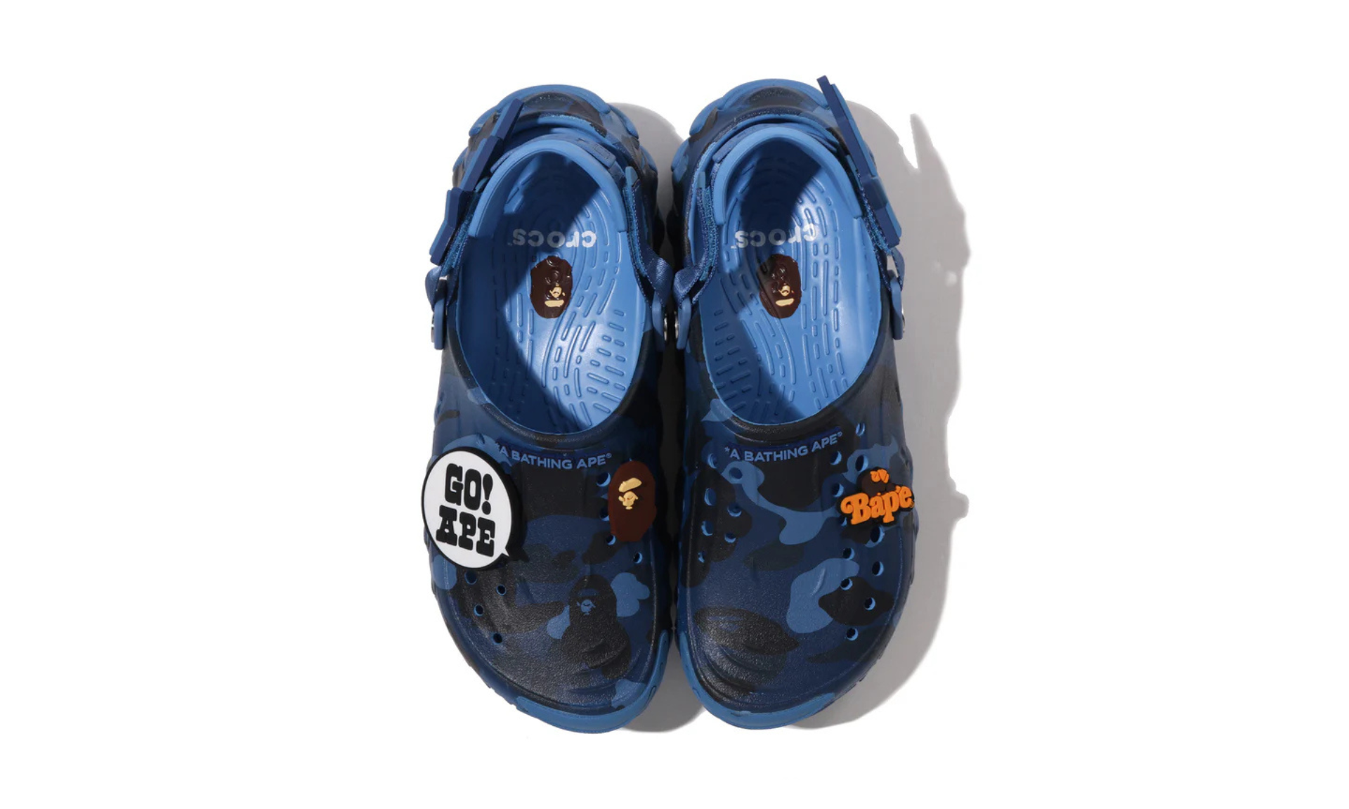 Crocs Echo RO Clog Bape Powder Blue Camo | OVERCEZ