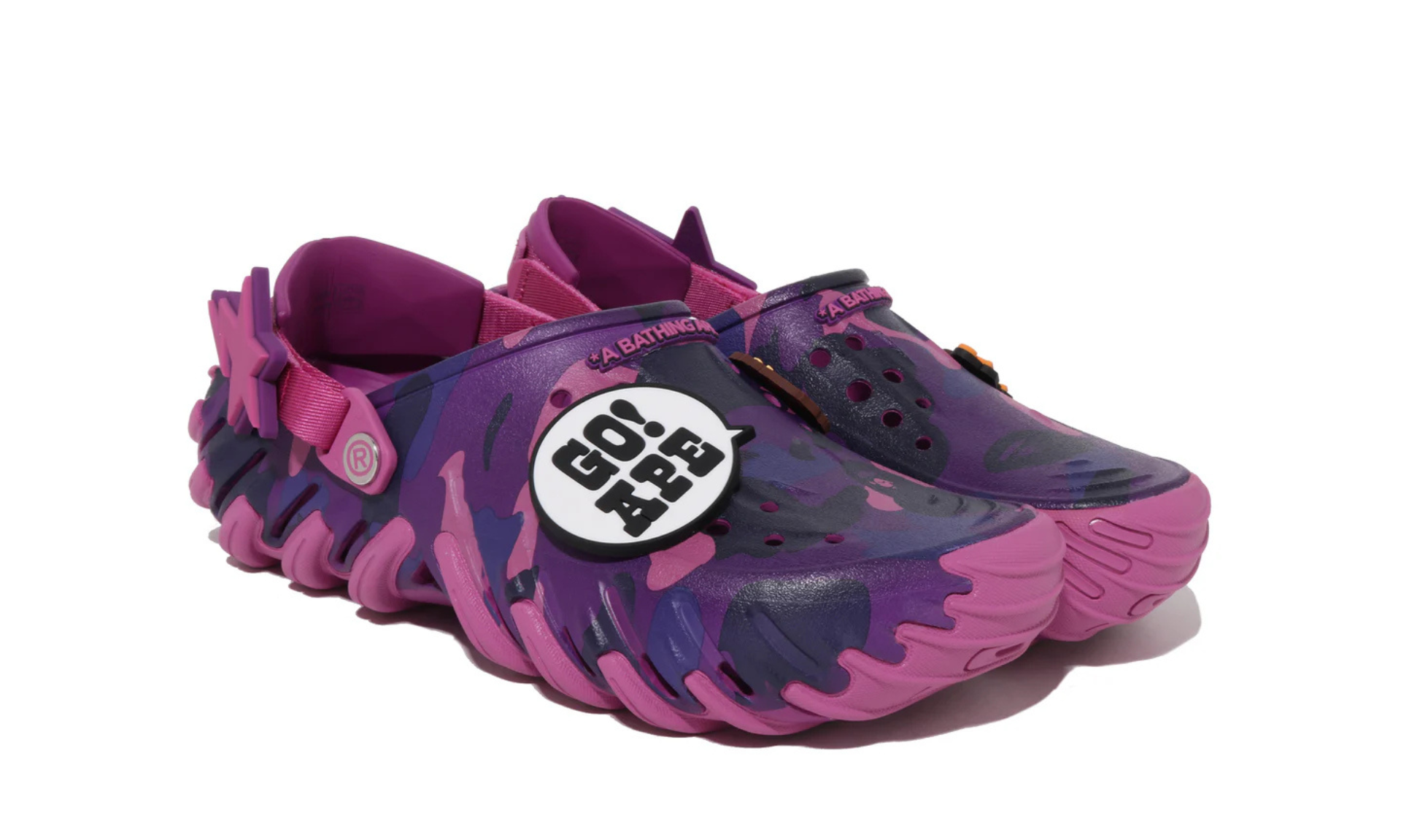 Crocs Echo RO Clog Bape Grapeberry Camo | OVERCEZ