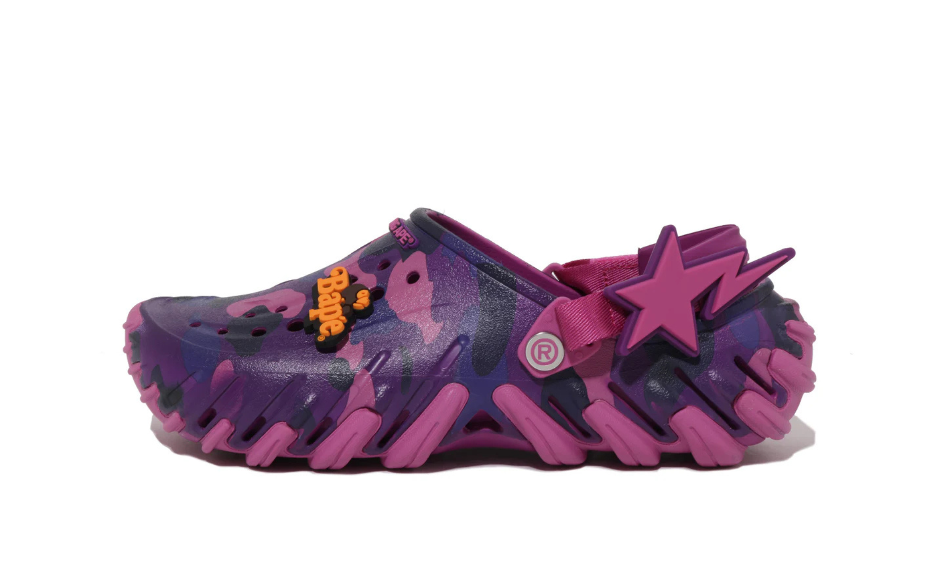 Crocs Echo RO Clog Bape Grapeberry Camo | OVERCEZ