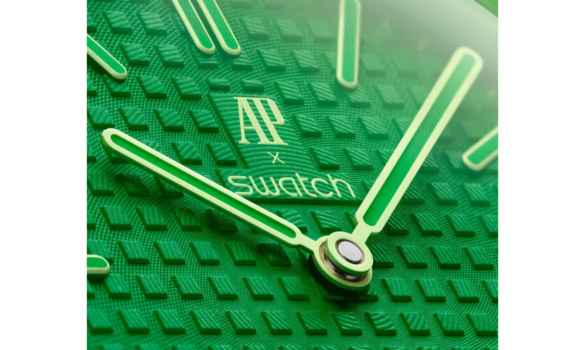 Swatch x Audemars Piguet Bioceramic Royal Pop Green Eight | OVERCEZ
