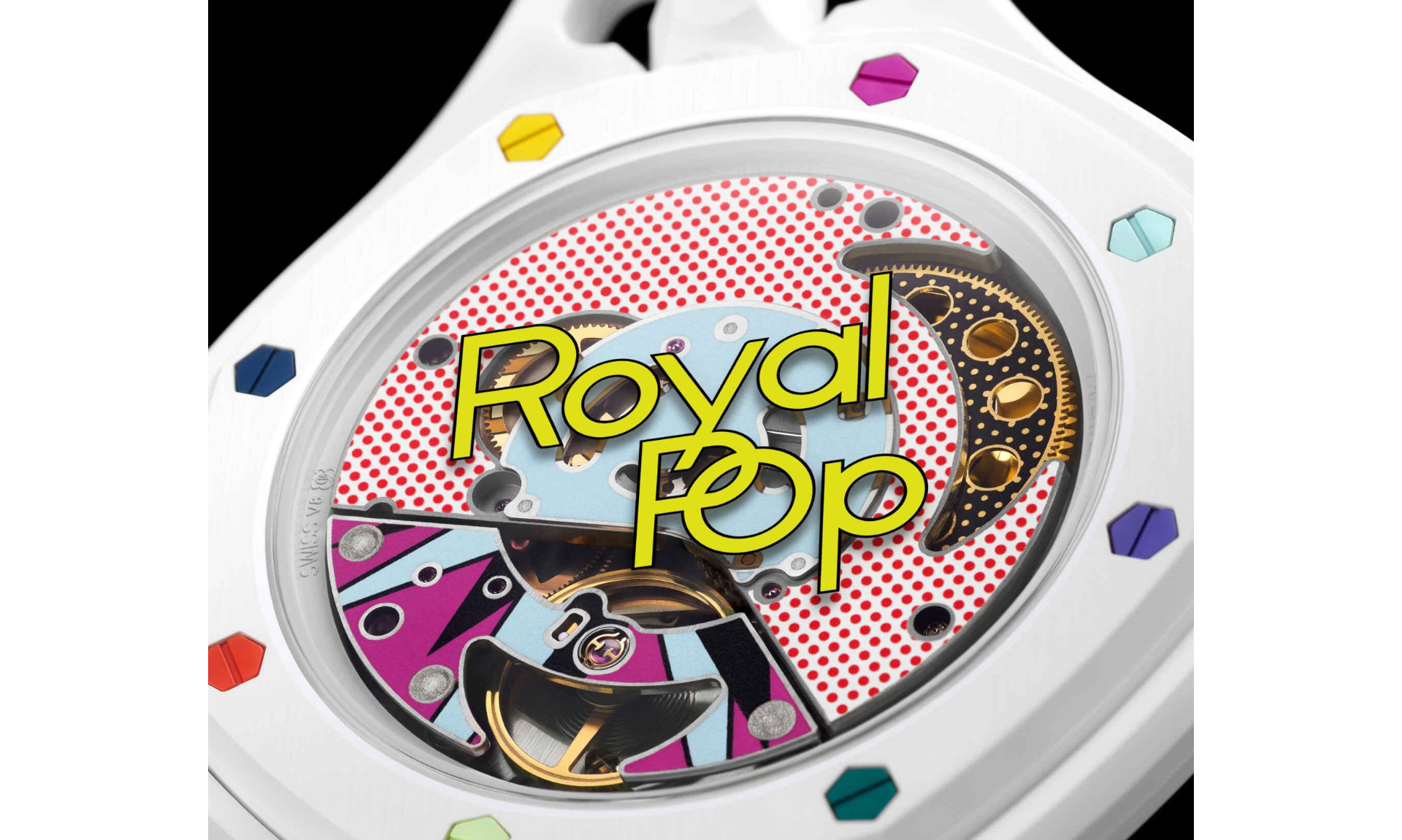 Swatch x Audemars Piguet Bioceramic Royal Pop Huit Blanc | OVERCEZ