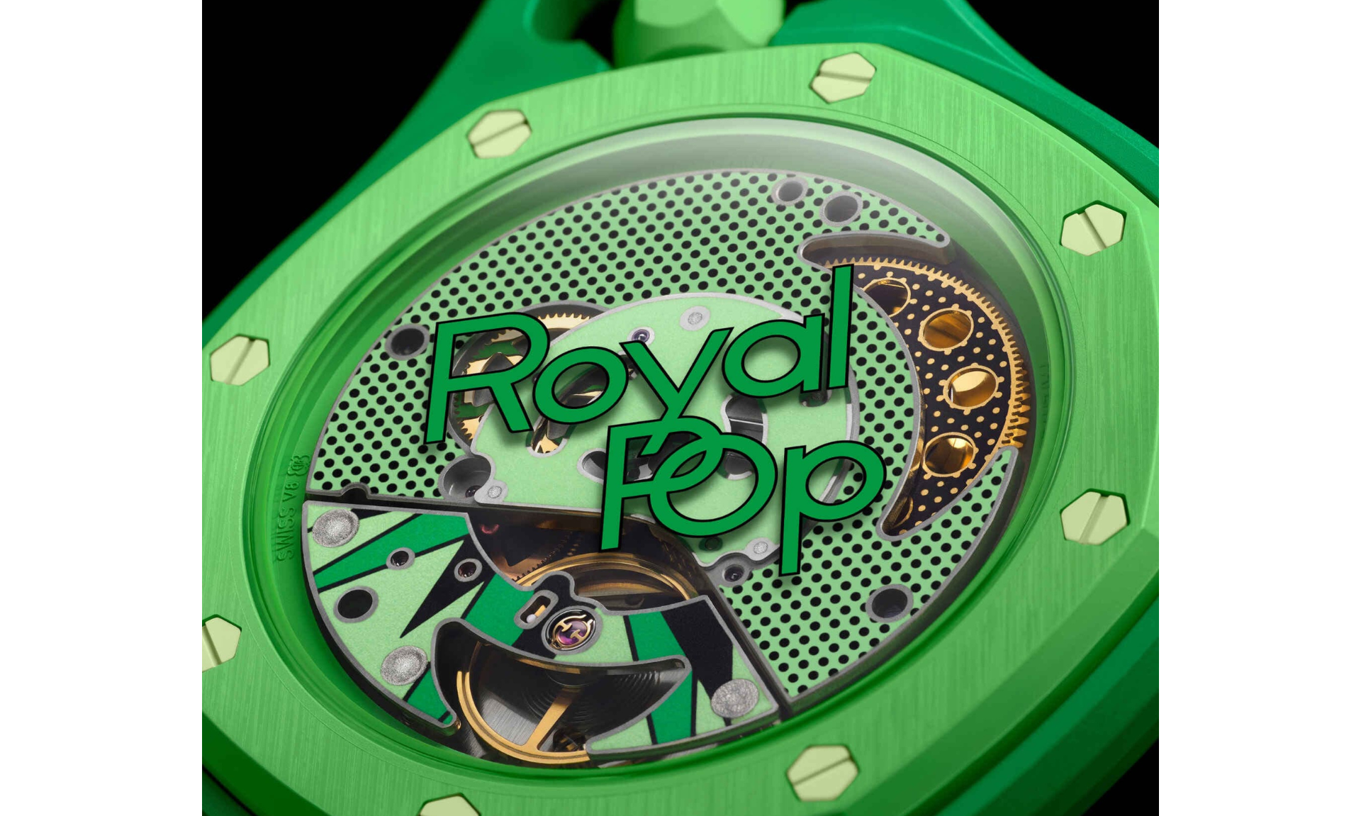 Swatch x Audemars Piguet Bioceramic Royal Pop Green Eight | OVERCEZ