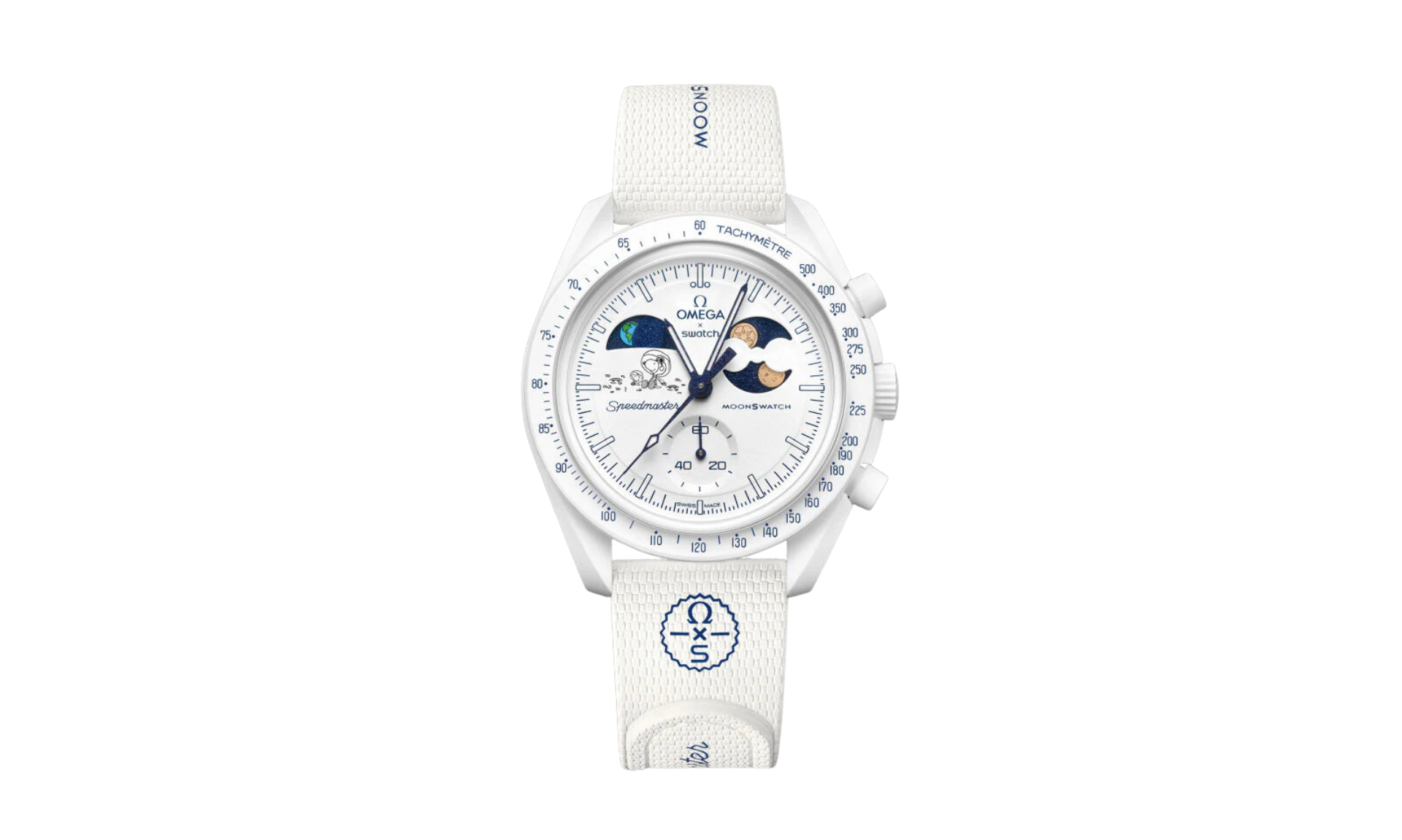 Swatch x Omega Bioceramic Mission To Earthphase Moonshine Gold Cold Moon