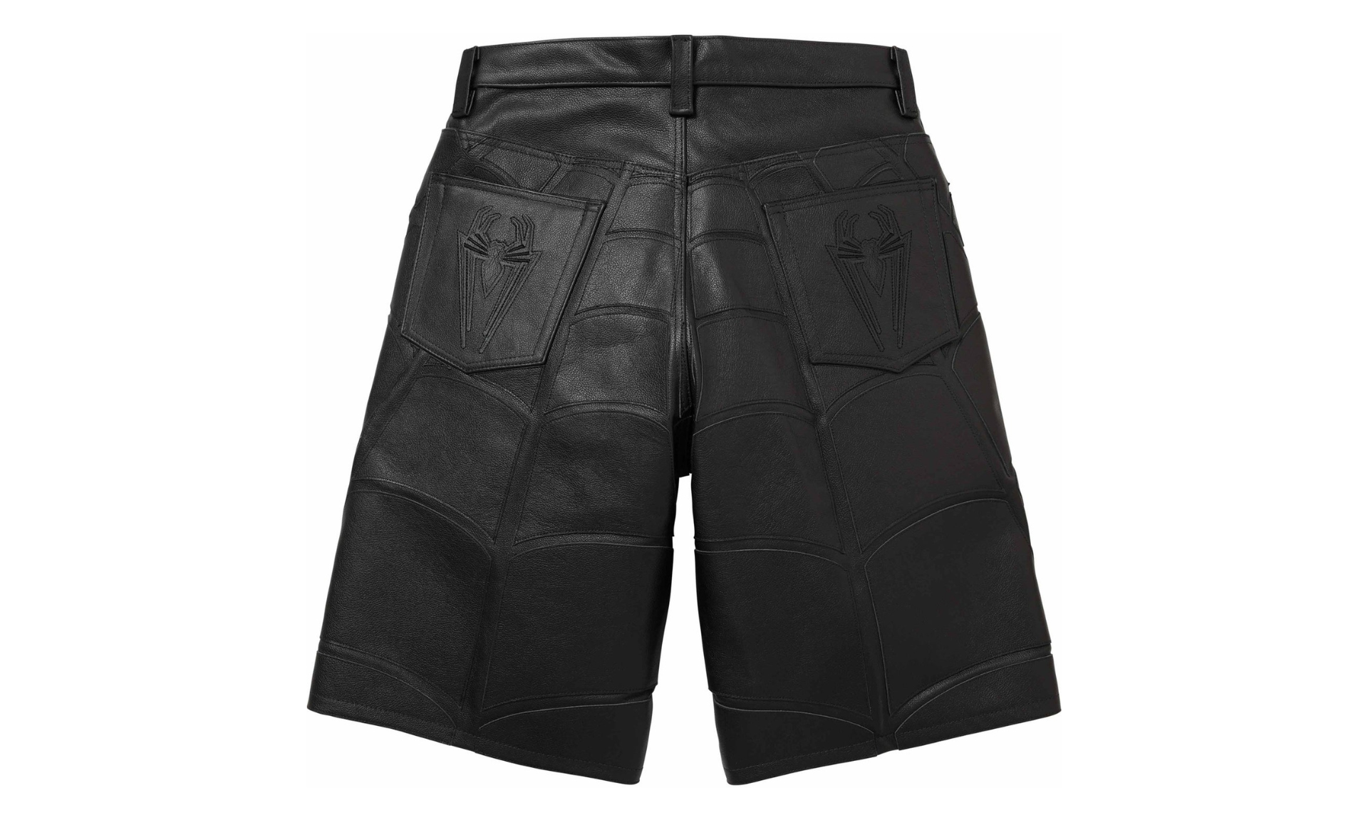 Supreme x Vanson Leathers Spider Man Short Black