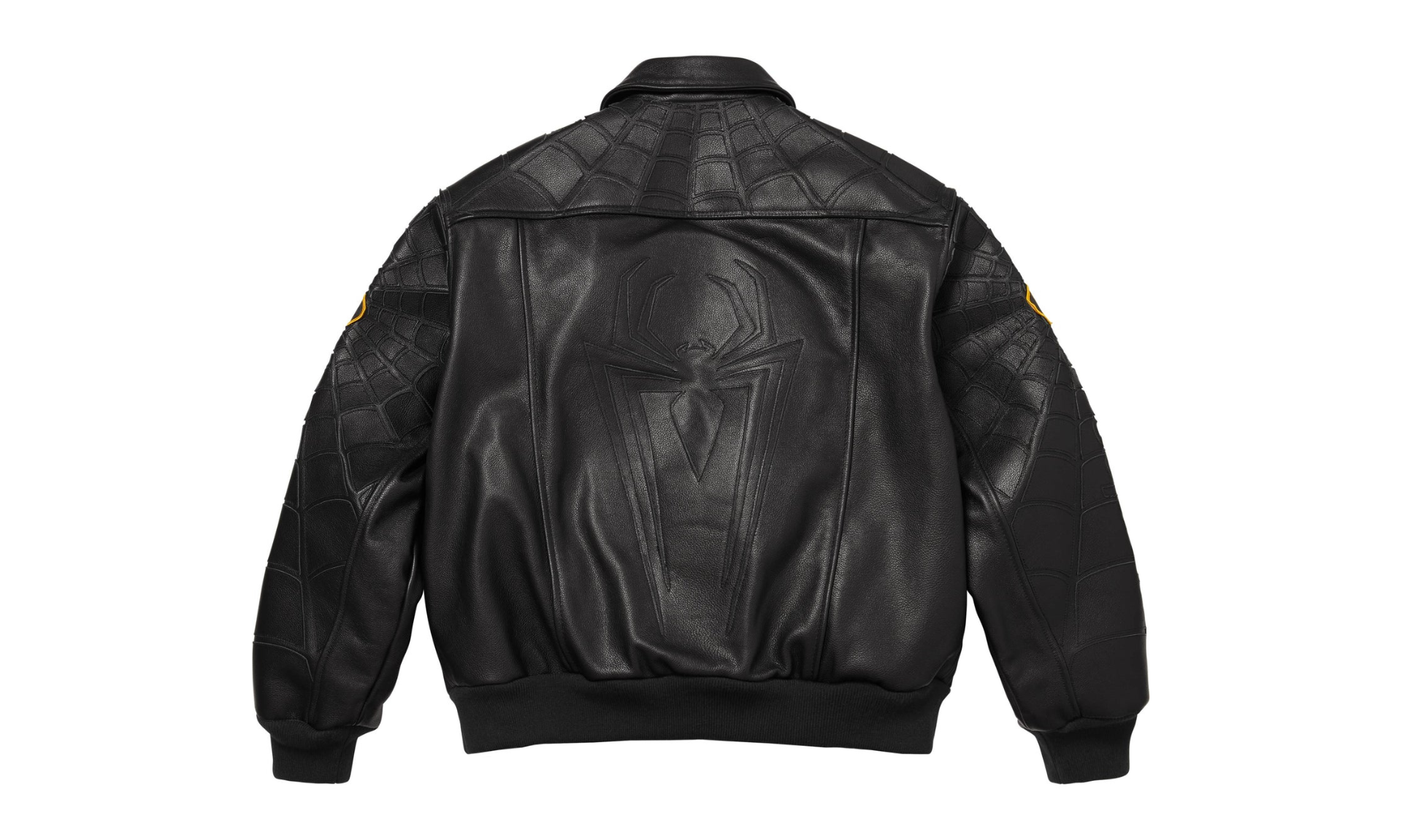 Supreme x Vanson Leathers Spider-Man Jacket Black | OVERCEZ