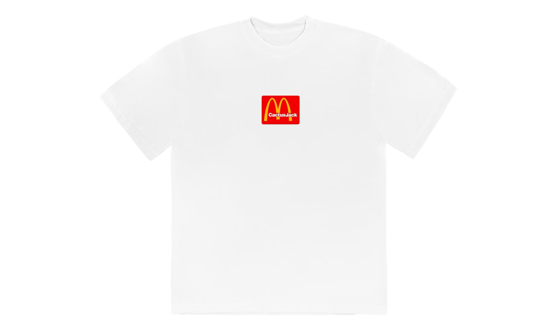 Travis Scott x McDonald's Sesame T-shirt White