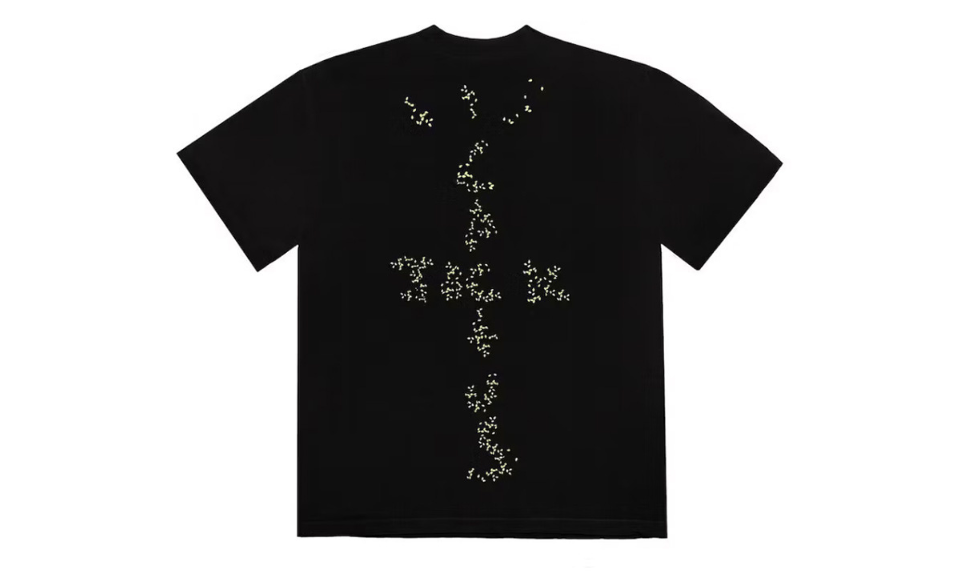 Travis Scott x McDonald's Sesame II T-shirt Black Red