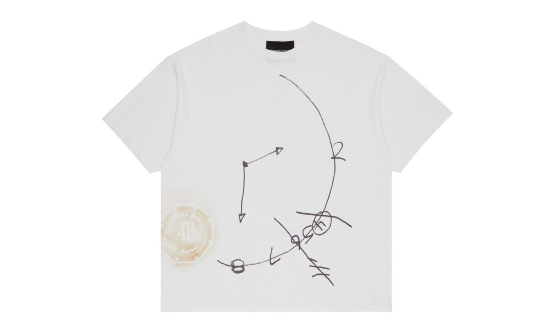 Travis Scott CJ x Audemars Piguet Time Zones Tee White
