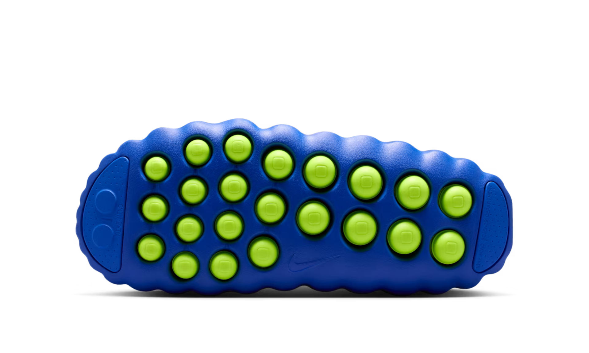 Nike Mind 001 Flyknit Slide Hyper Royal Black | OVERCEZ