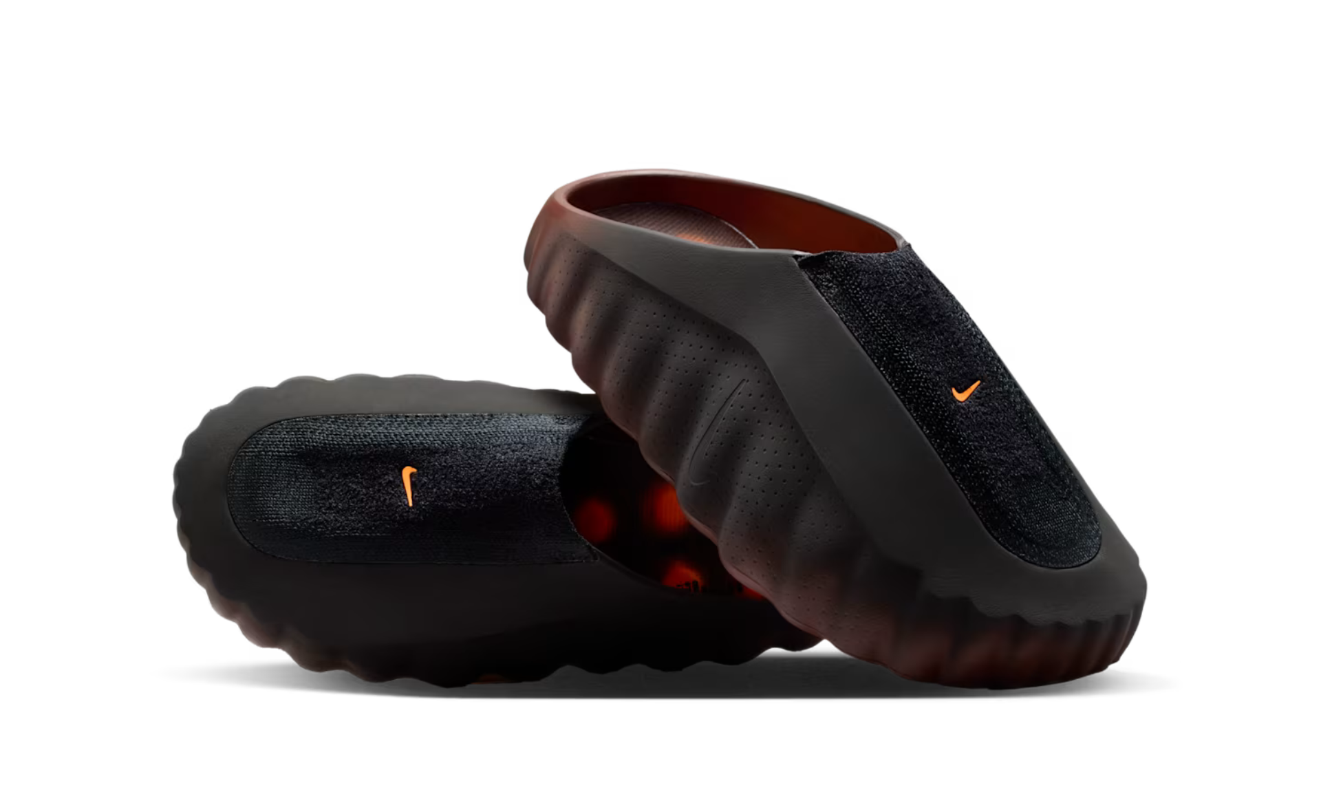 Nike Mind 001 Flyknit Slide Bronze Eclipse Total Orange