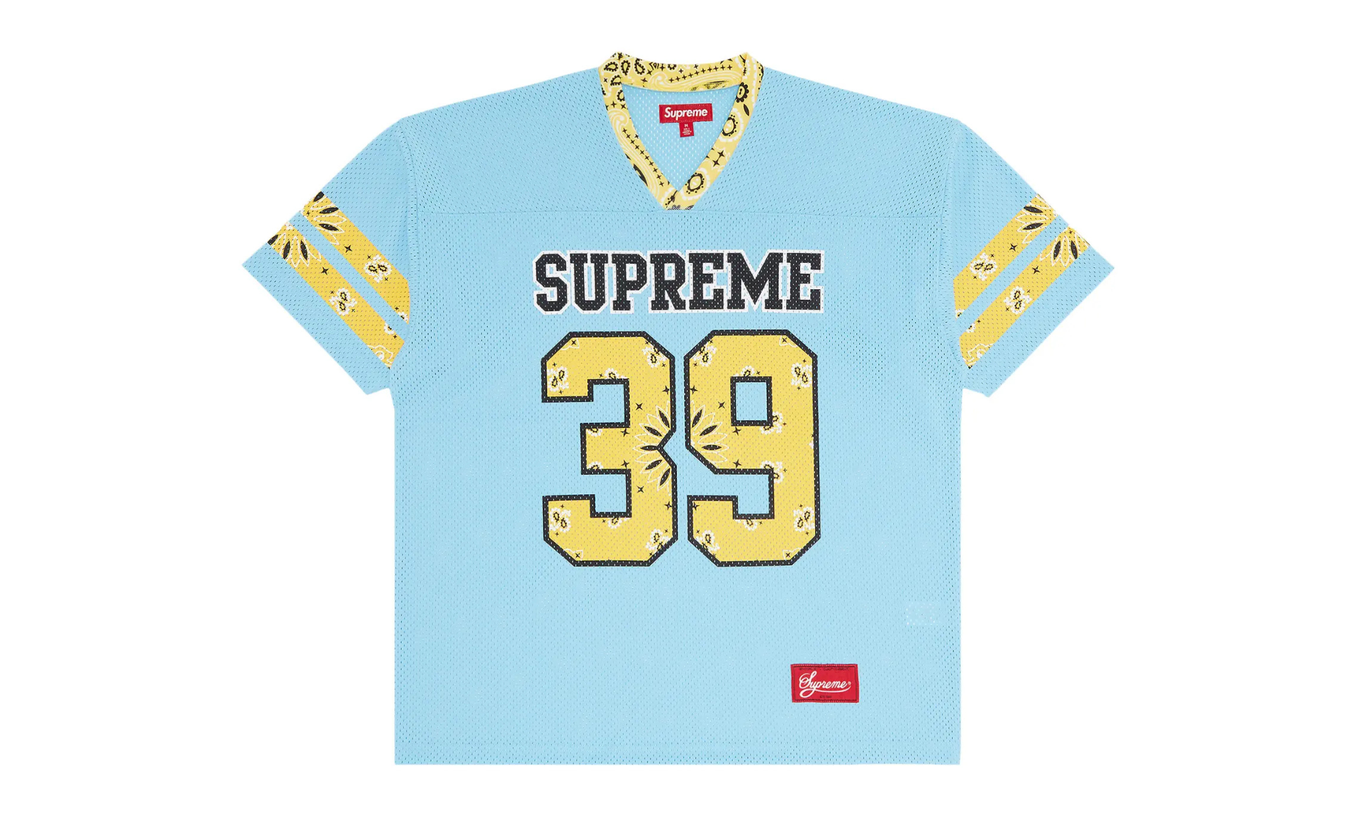 Supreme Bandana Football Jersey Blue
