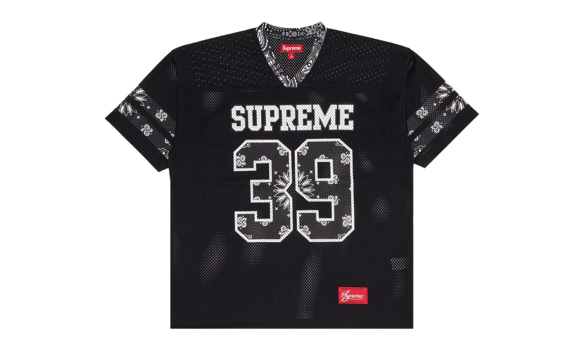 Supreme Bandana Football Jersey Black