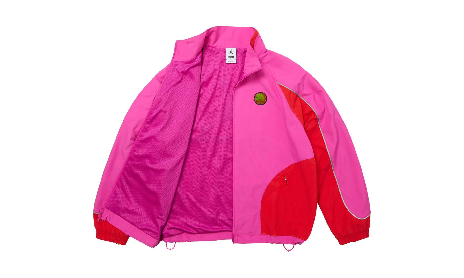 Supreme Jordan Track Jacket Pink | OVERCEZ