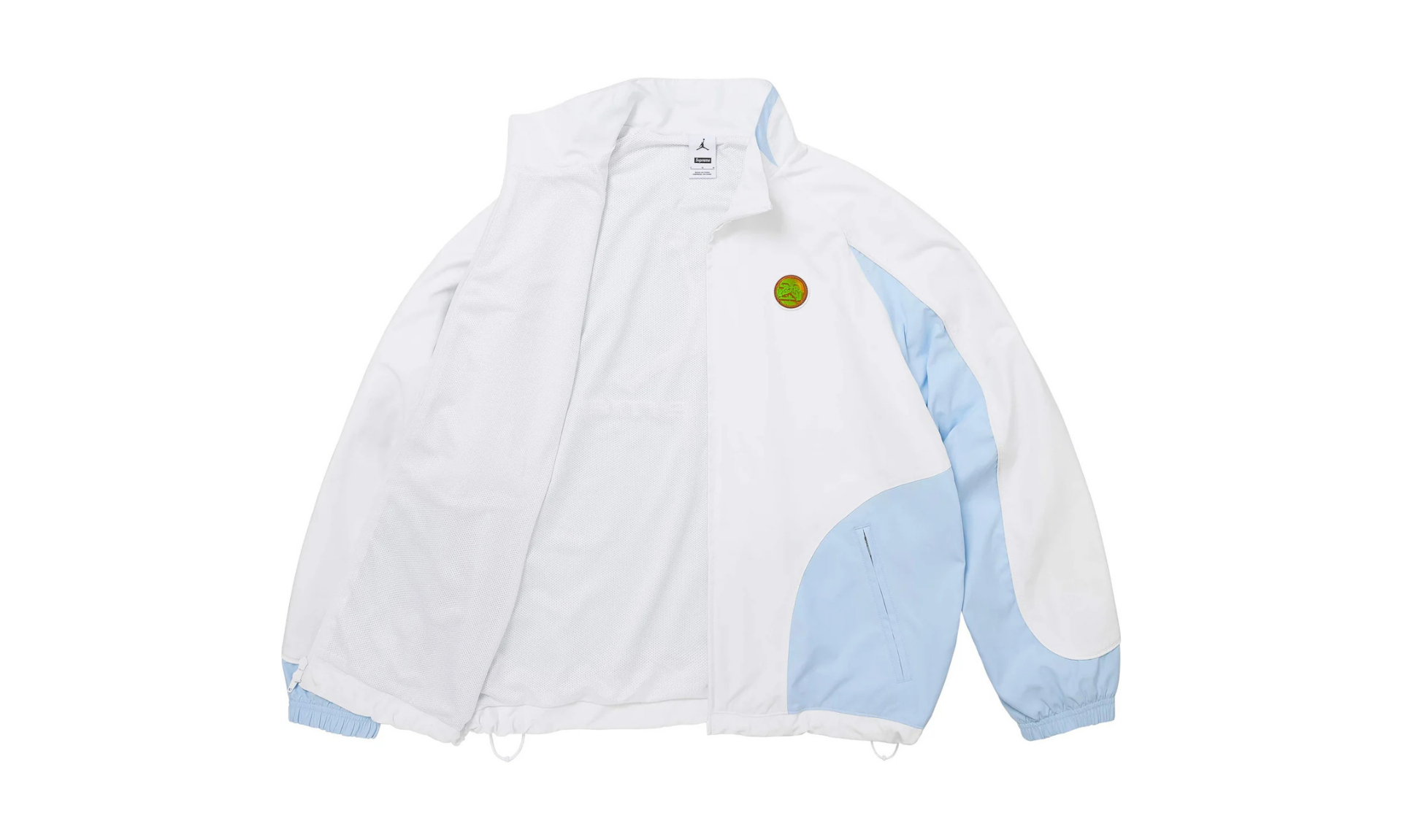 Supreme Jordan Track Jacket White | OVERCEZ