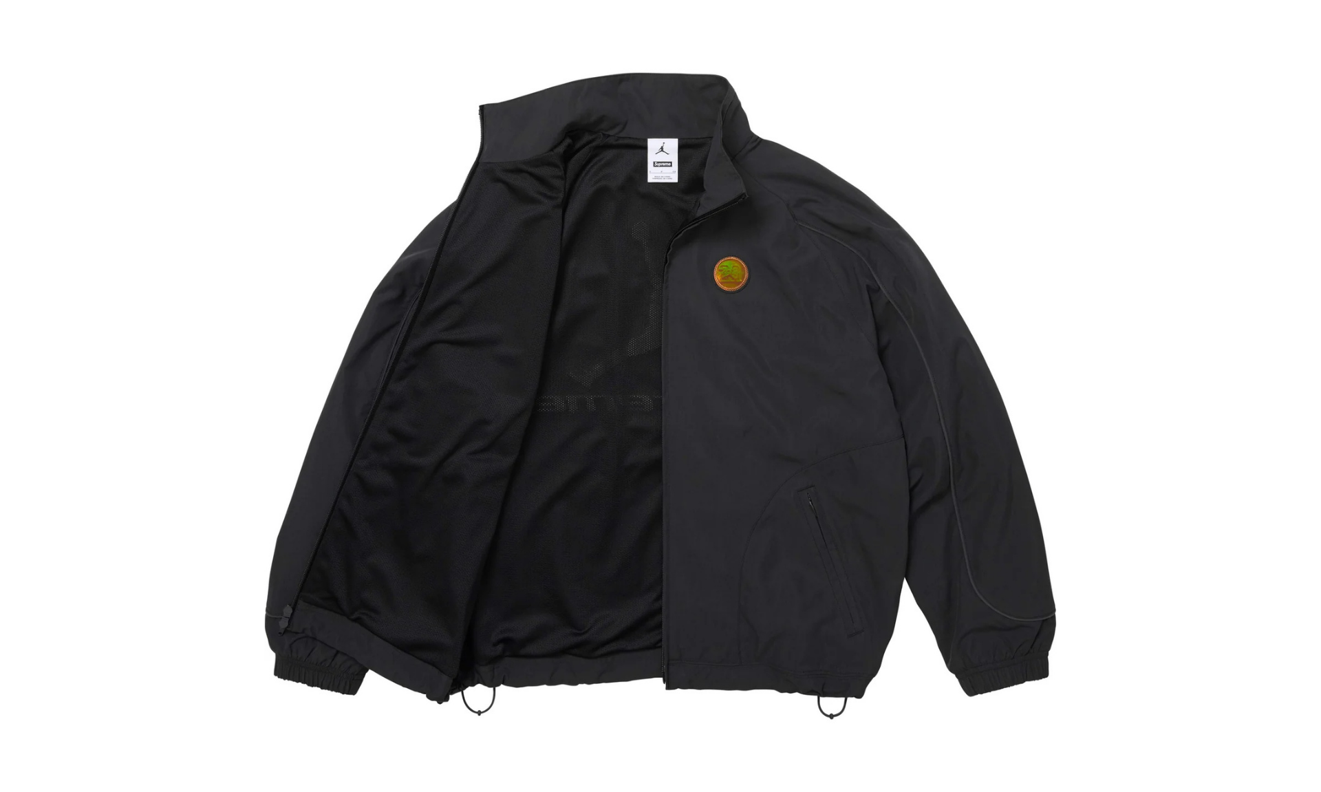 Supreme Jordan Track Jacket Black | OVERCEZ