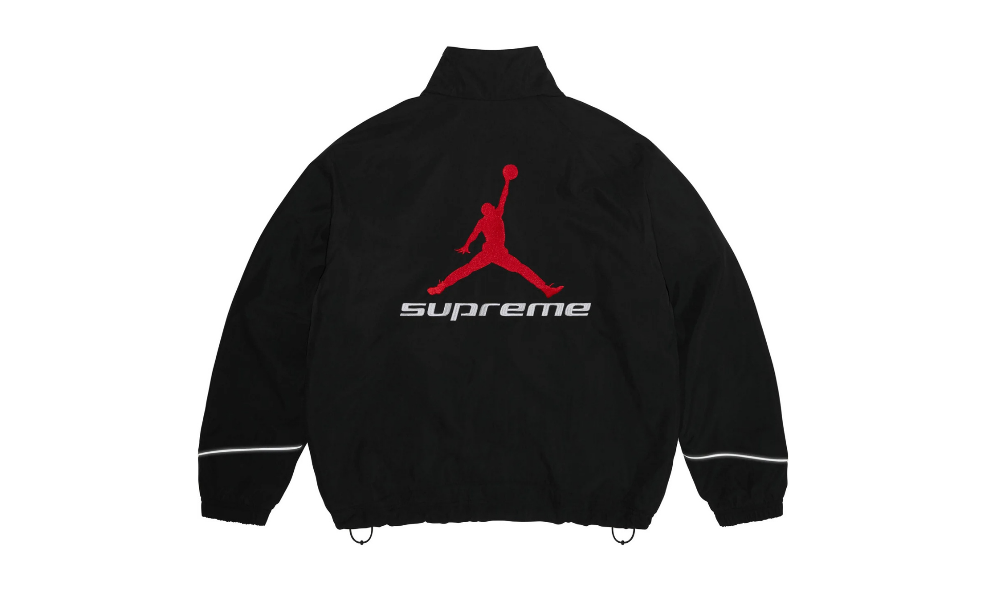 Supreme Jordan Track Jacket Black | OVERCEZ