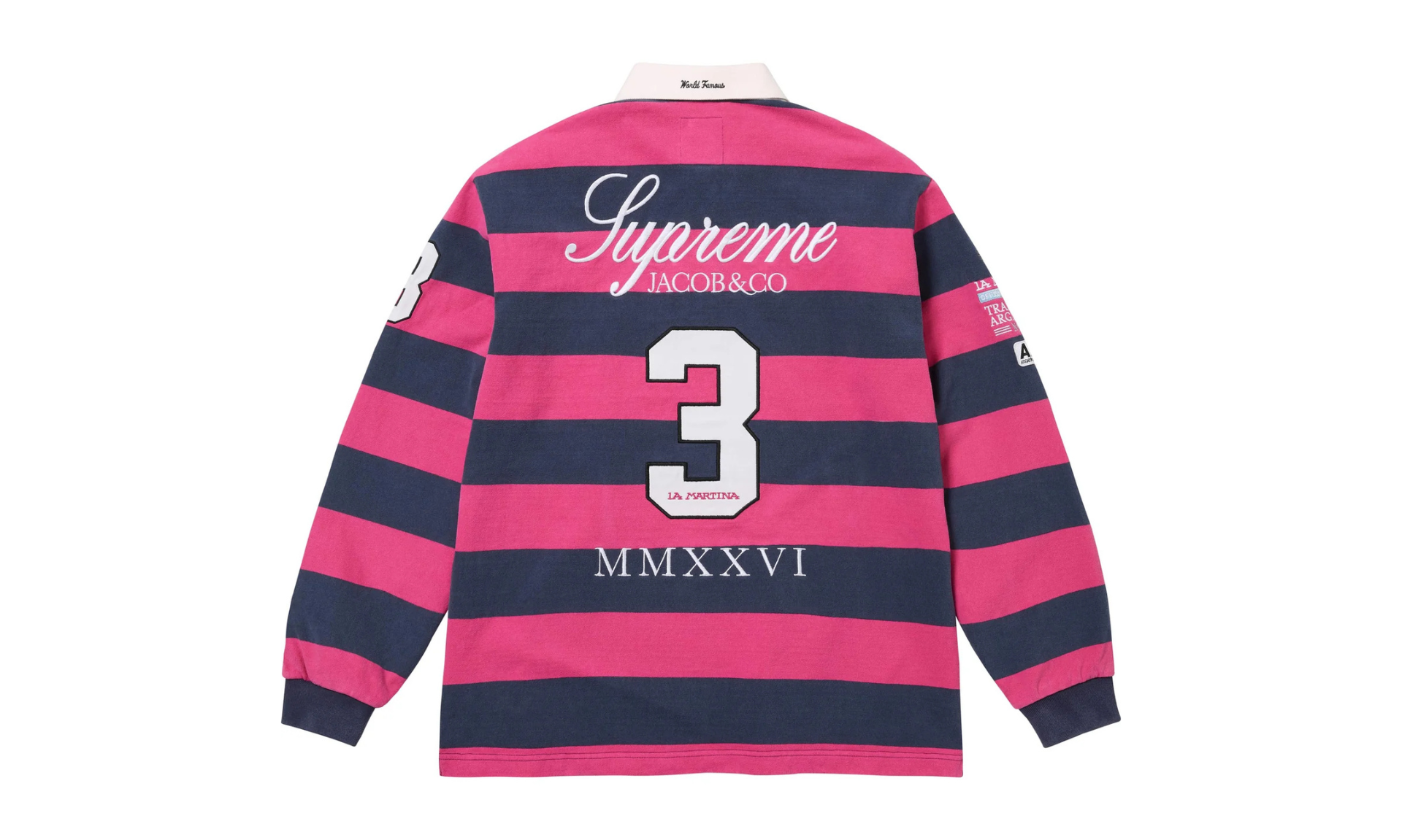 Supreme x La Martina x Jacob & Co Rugby Stripe