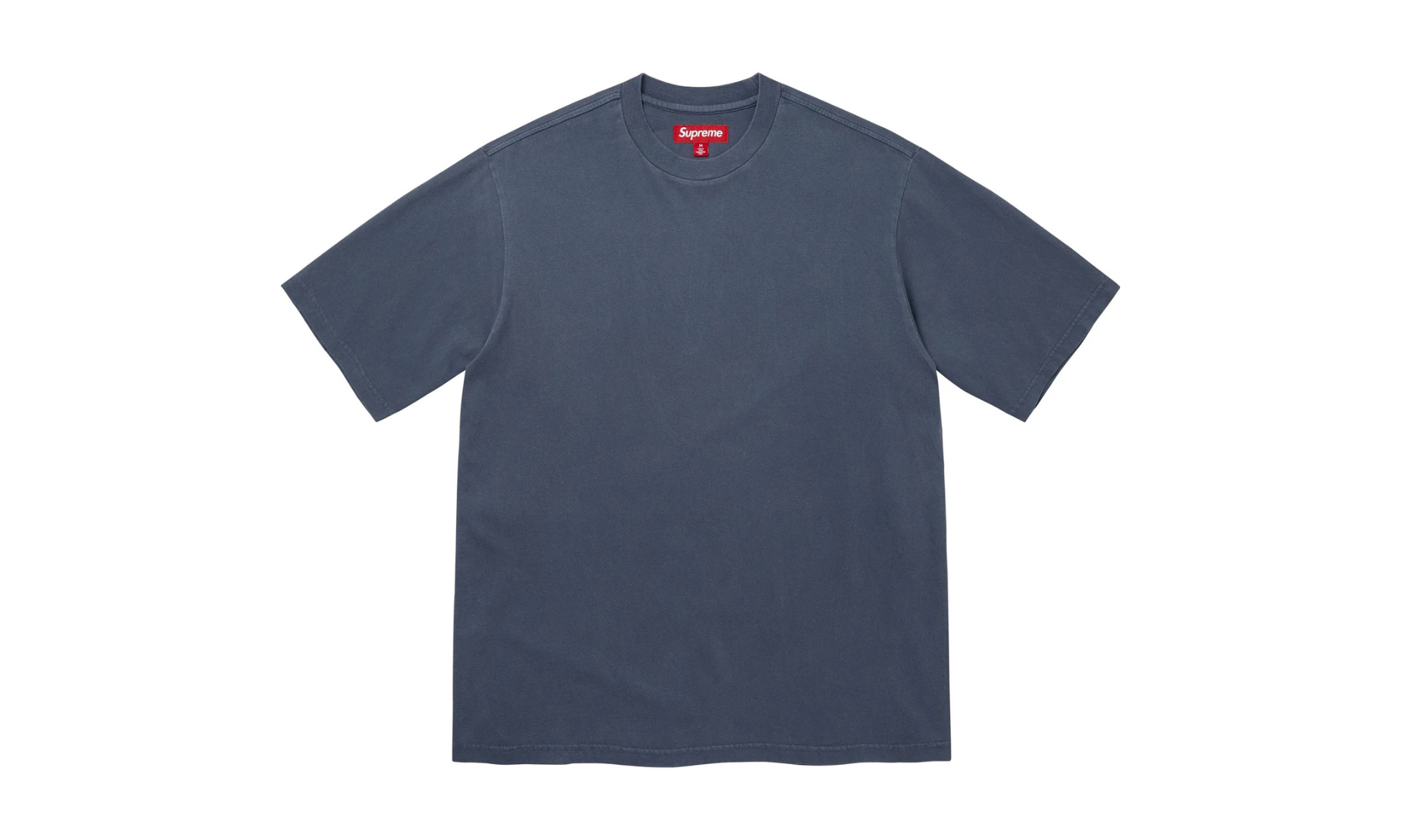 Supreme Rhinestone Script S/S Top Navy