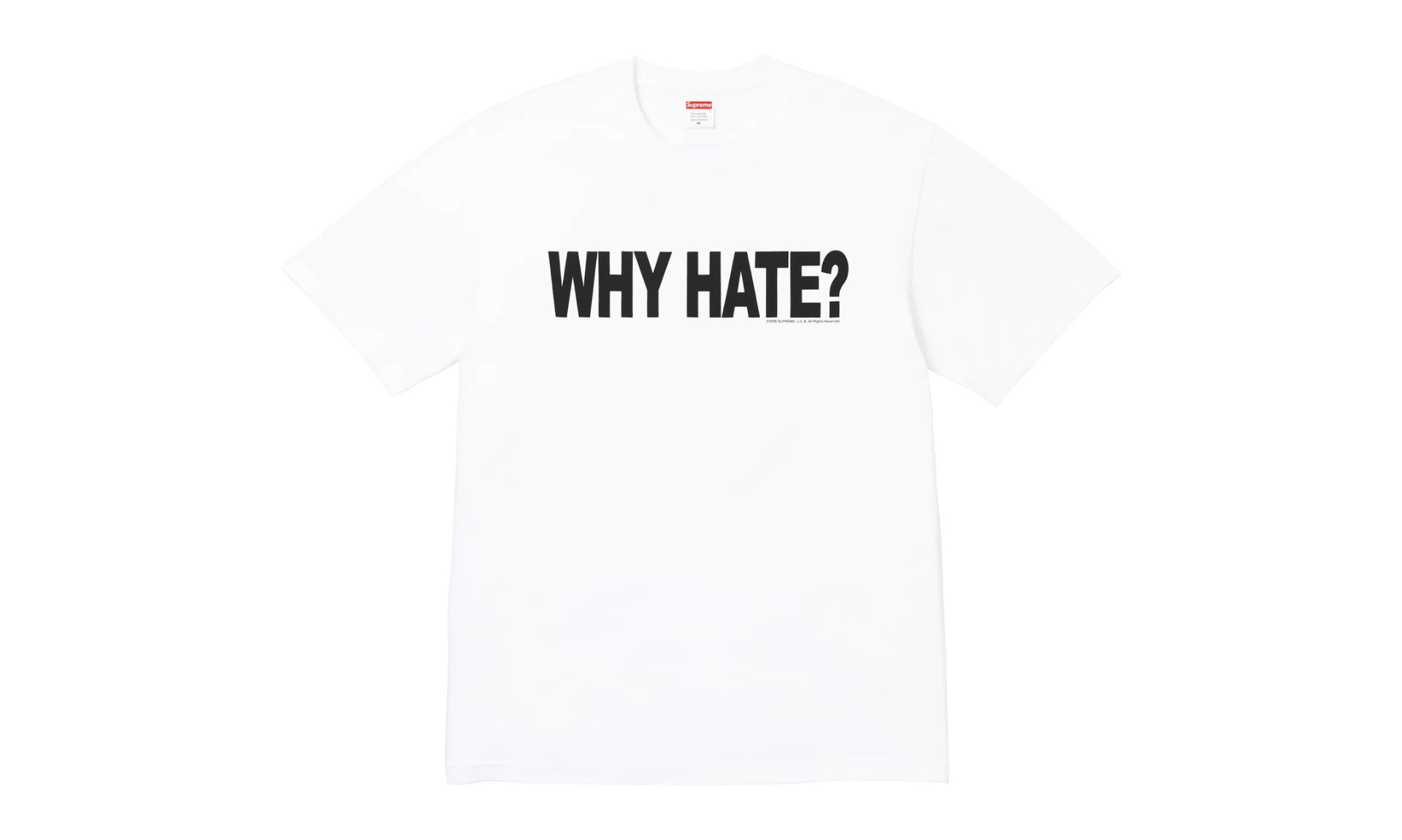 Supreme Based Tee White