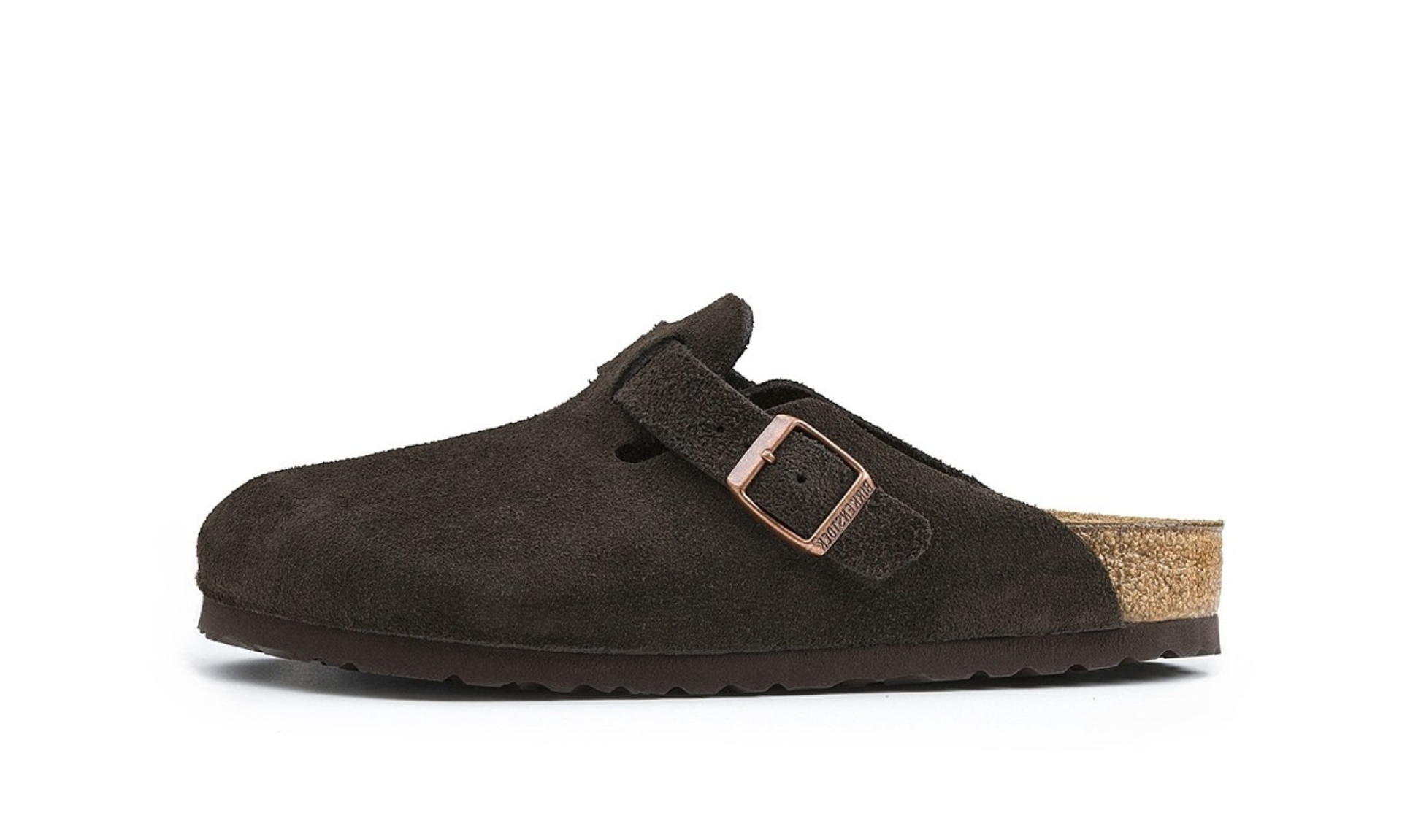 Birkenstock Boston Suede Mocha | OVERCEZ