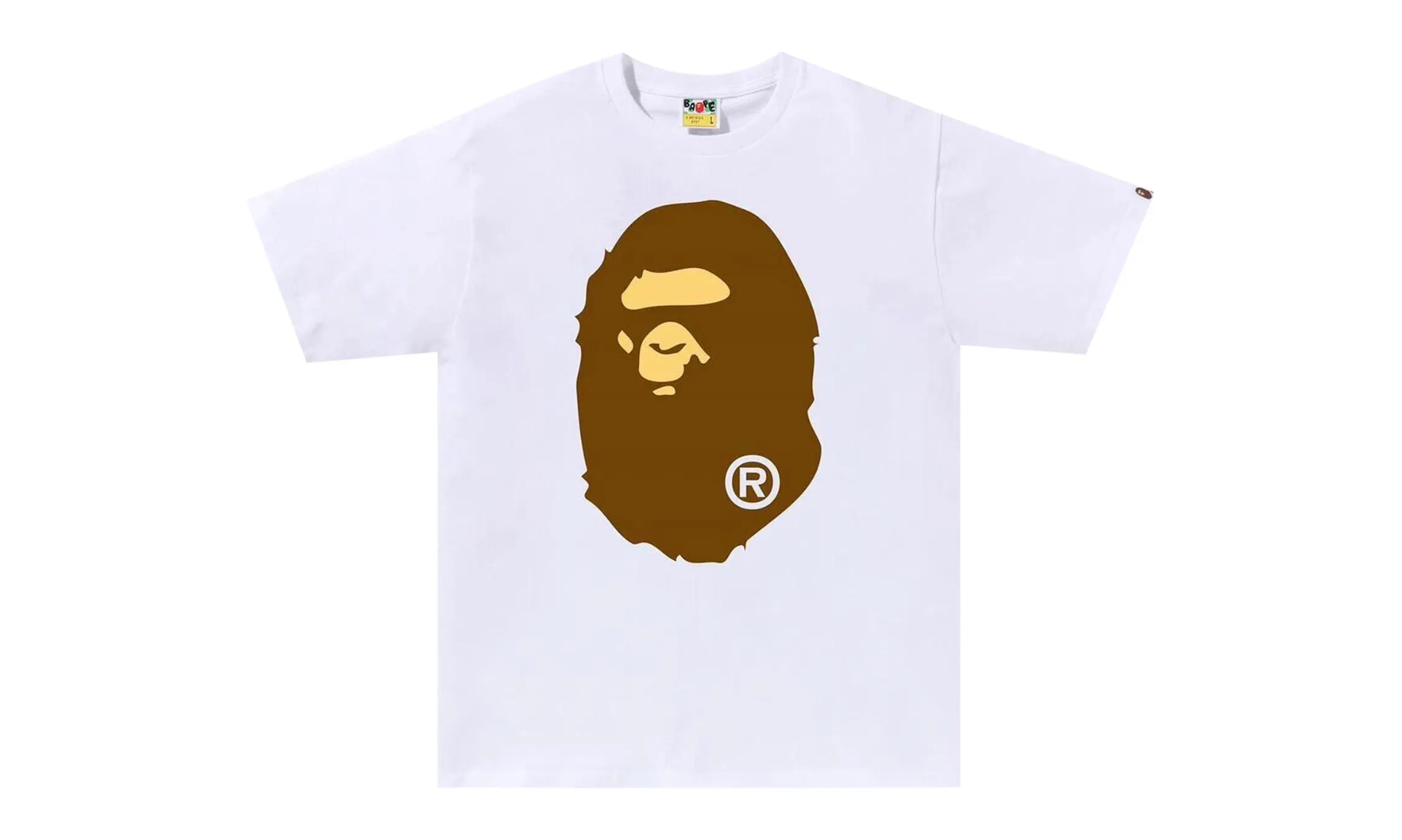 BAPE Big Ape Head Tee White | OVERCEZ