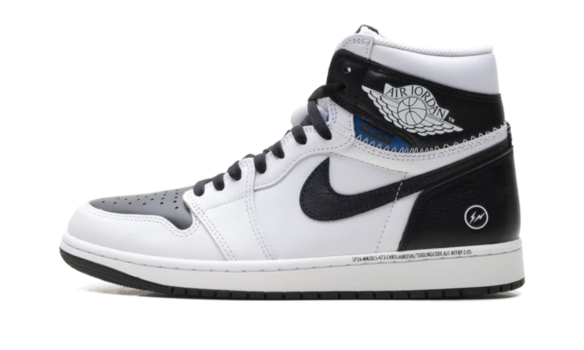 Air Jordan 1 Retro High OG SP Fragment x Union LA White Black